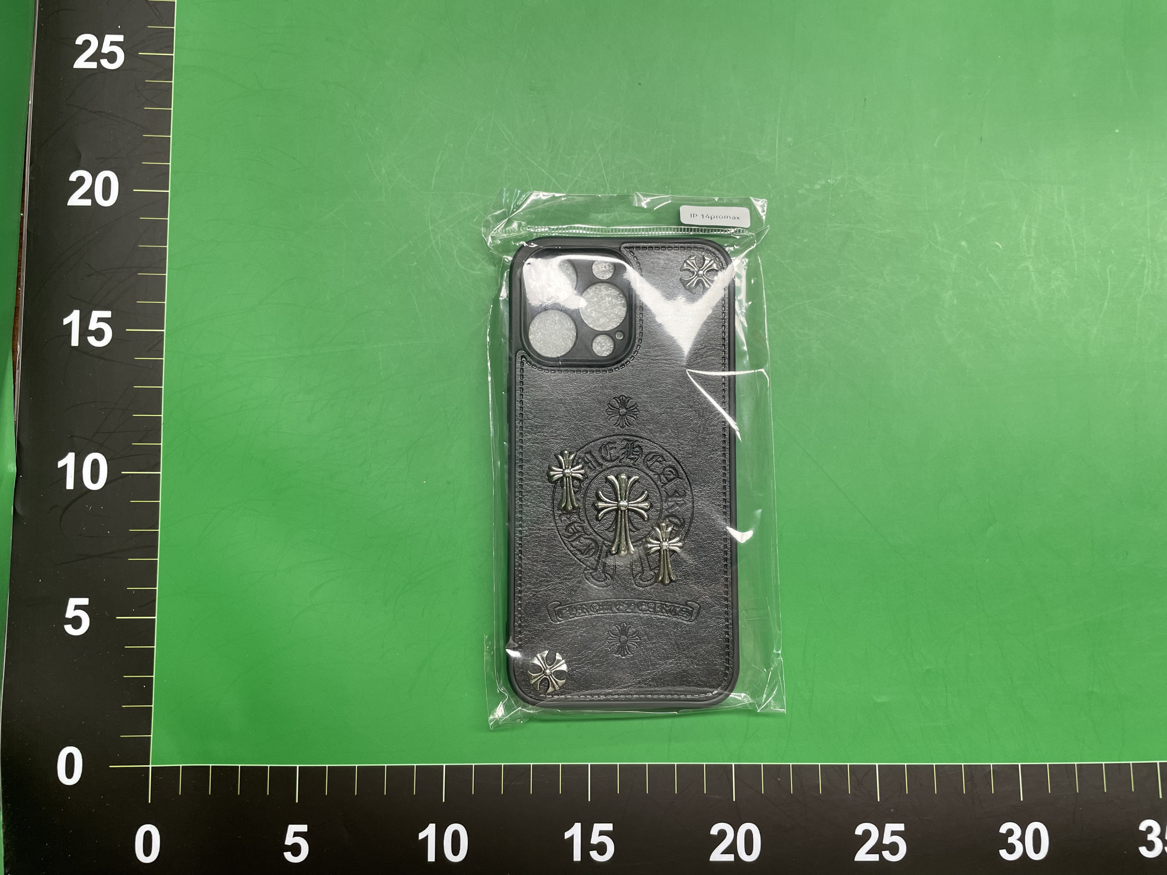 潮牌金属适用iphone18promax手机壳苹果16pro立体十字架个性17air — foto QC 1