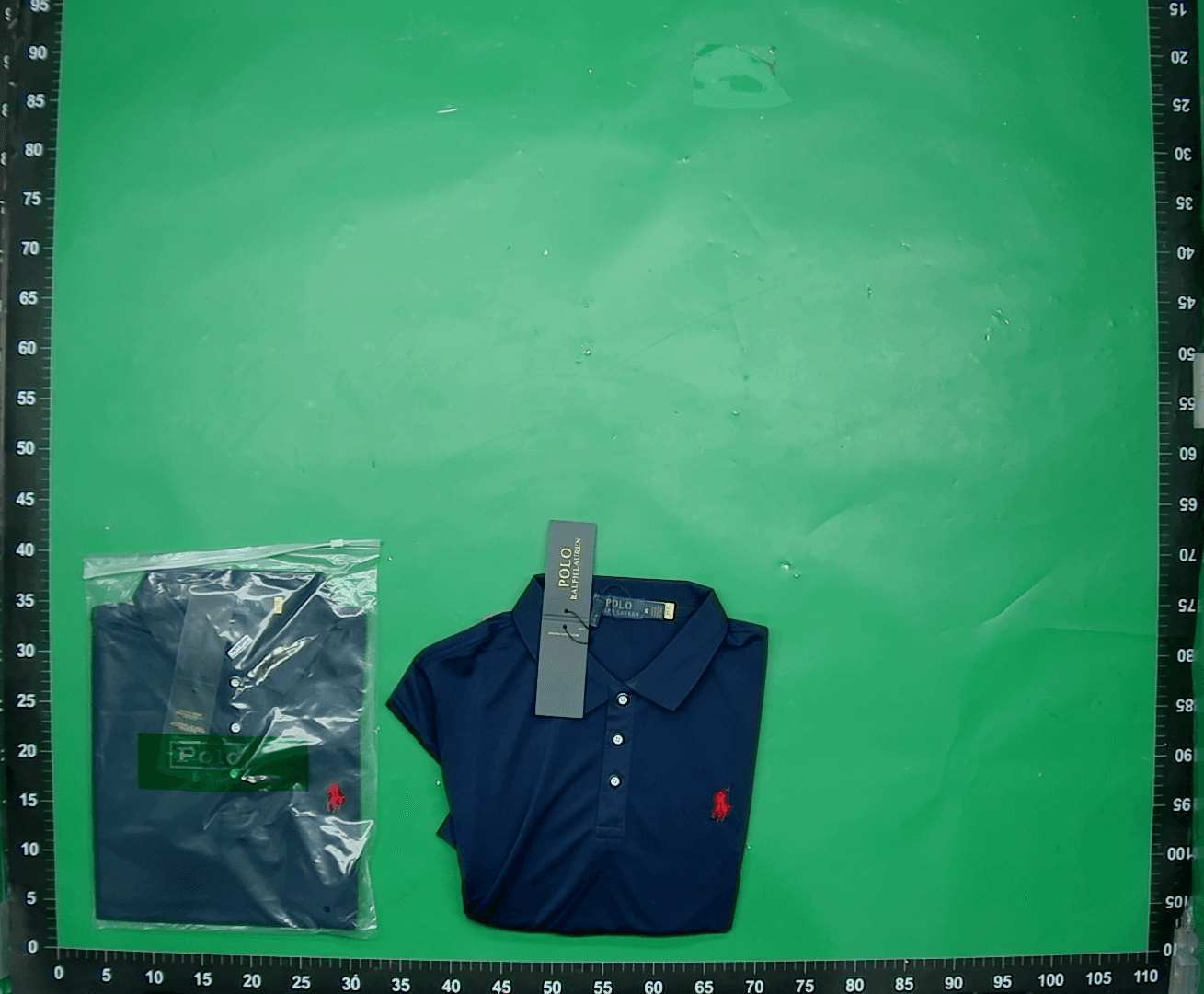 版男女可扫码针织polo衫小马刺绣280g冰丝面料不透肤色现货 — foto QC 1
