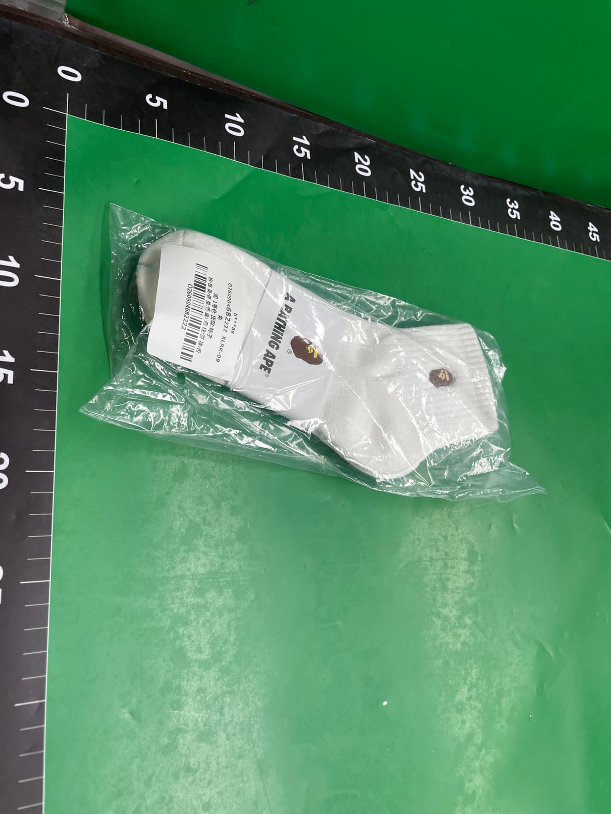 Bape猿人头刺绣日系中筒袜高筒袜男女运动袜加厚保暖休闲潮袜 — miniatura QC 6