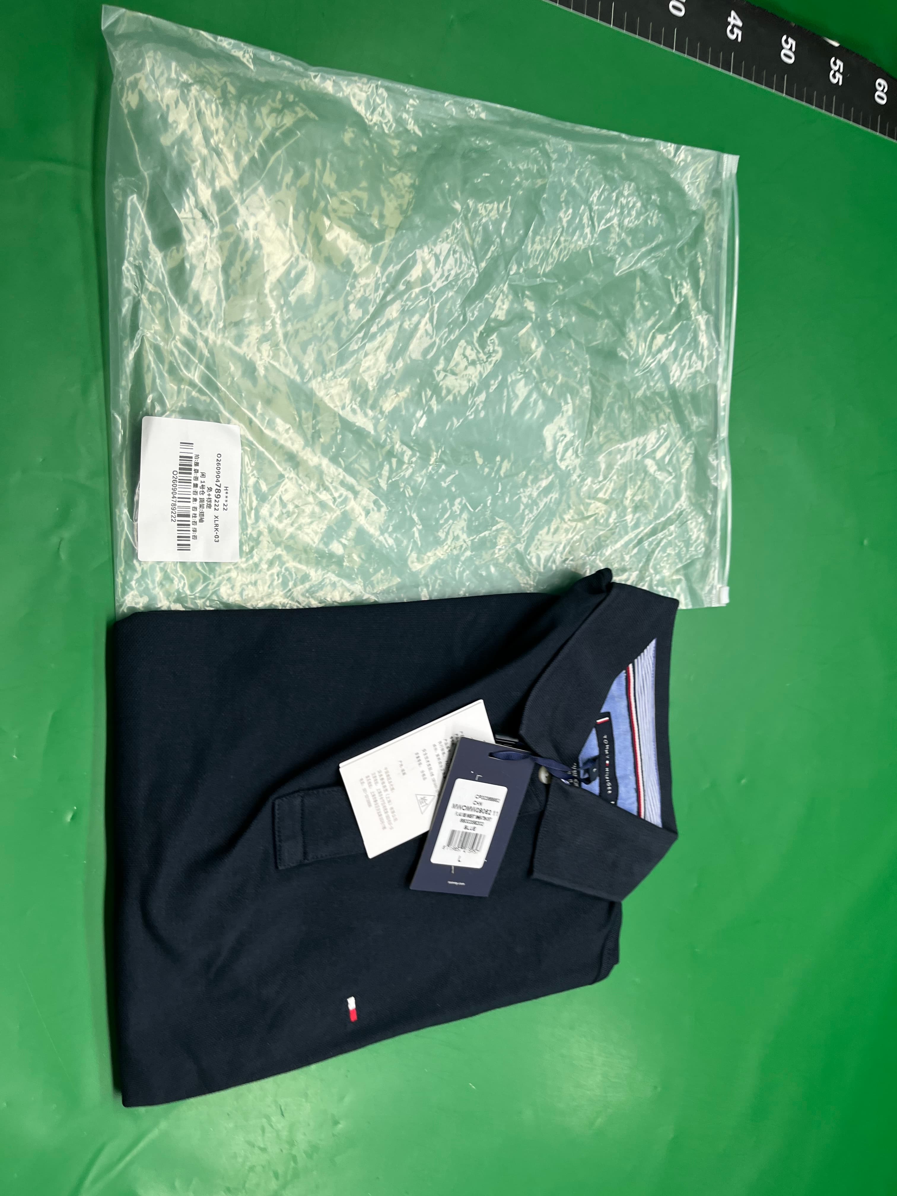 汤米tommy 短袖POLO衫男装纯色翻领T恤半袖 珠地棉正品 — miniatura QC 2