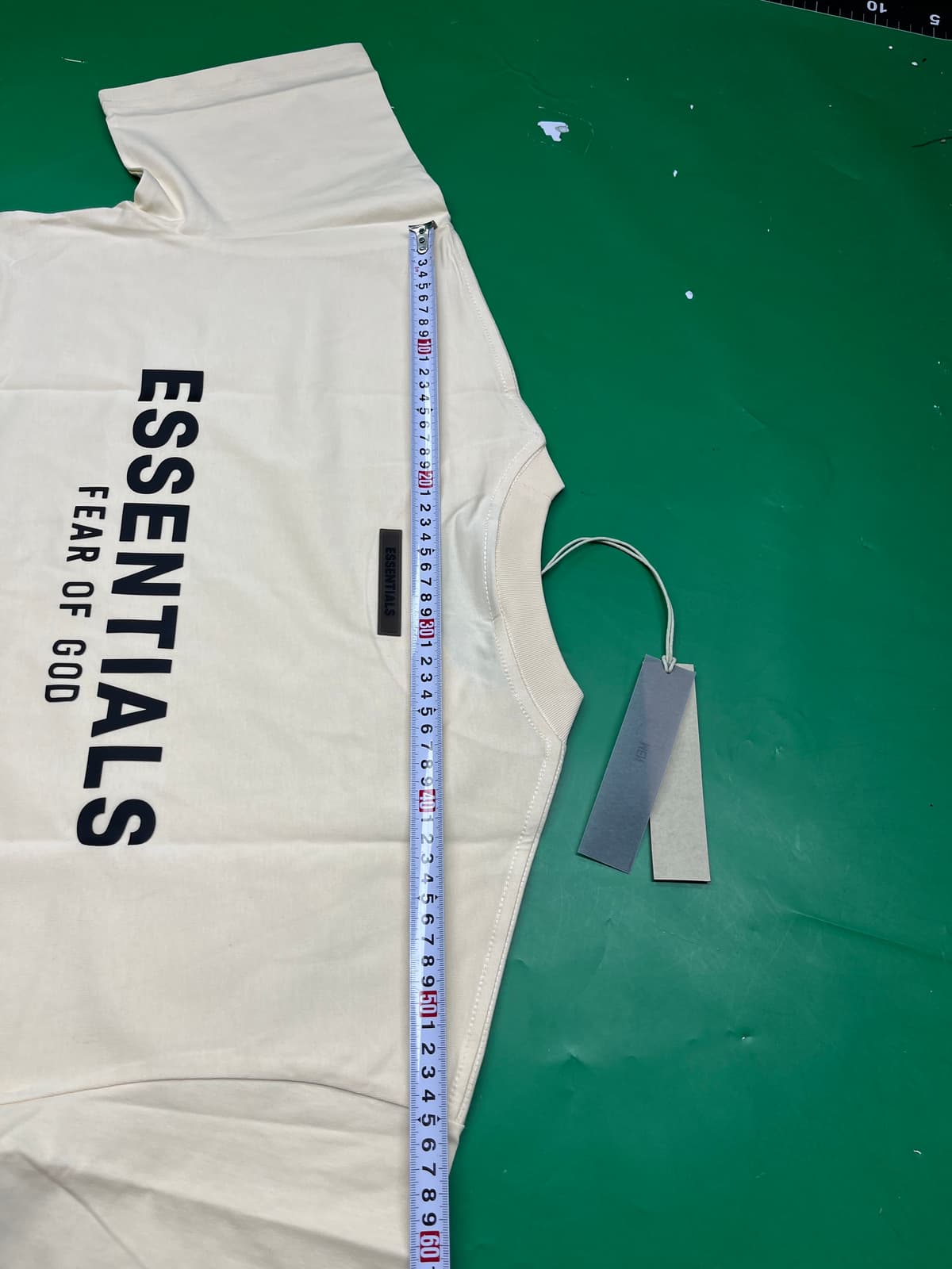 FOG复线ESSENTIALSZONE压胶字母t恤宽松圆领高街潮牌男女情侣短袖 — miniatura QC 4
