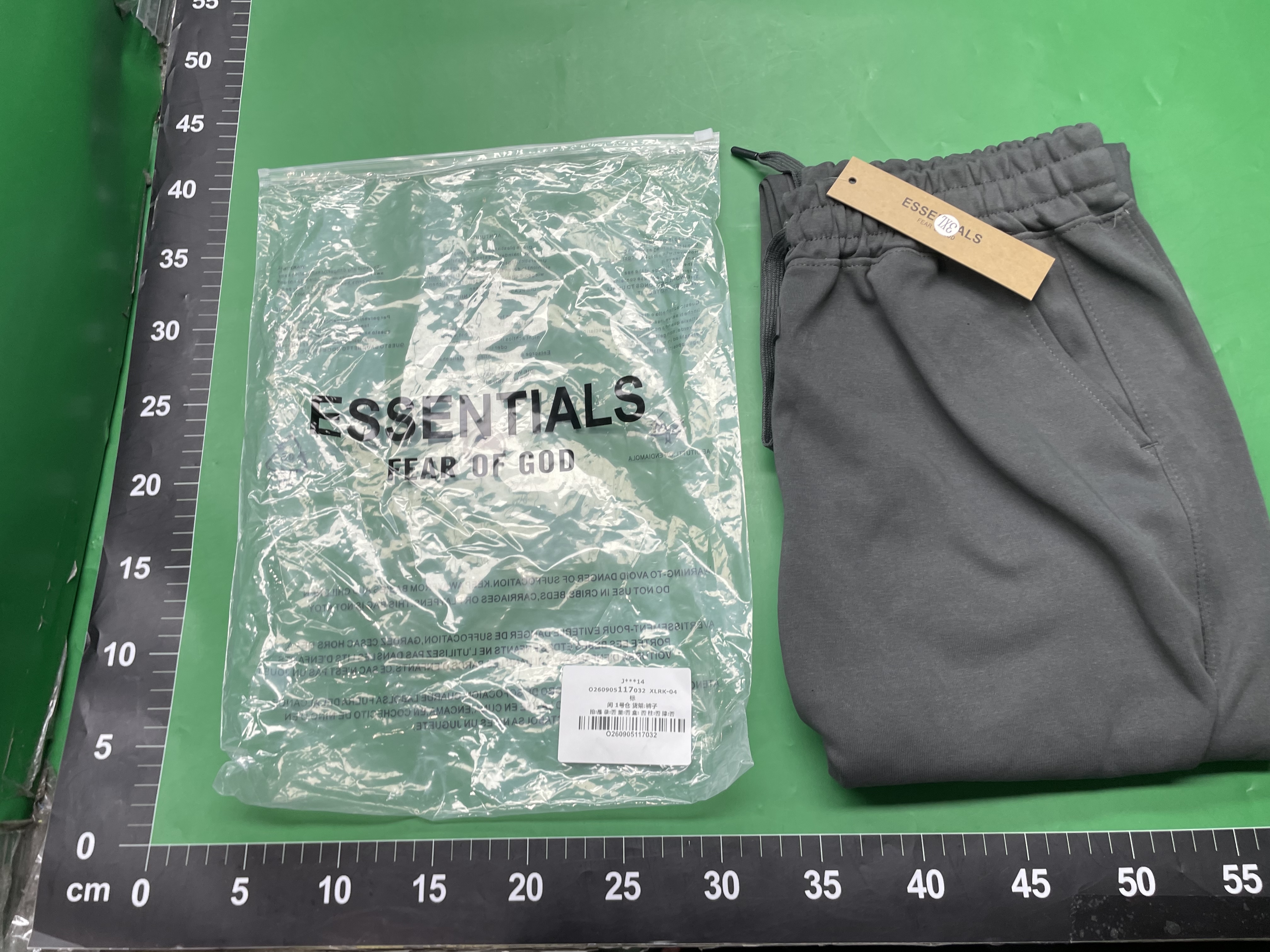 FOG复线ESSENTIALSZON高品质美潮高街植绒烫画卫衣加厚连帽衫男女 — foto QC 1
