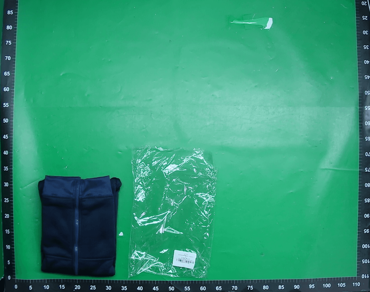 刺绣卫衣男秋冬休闲连帽拉链开衫宽松长袖外套 — foto QC 1