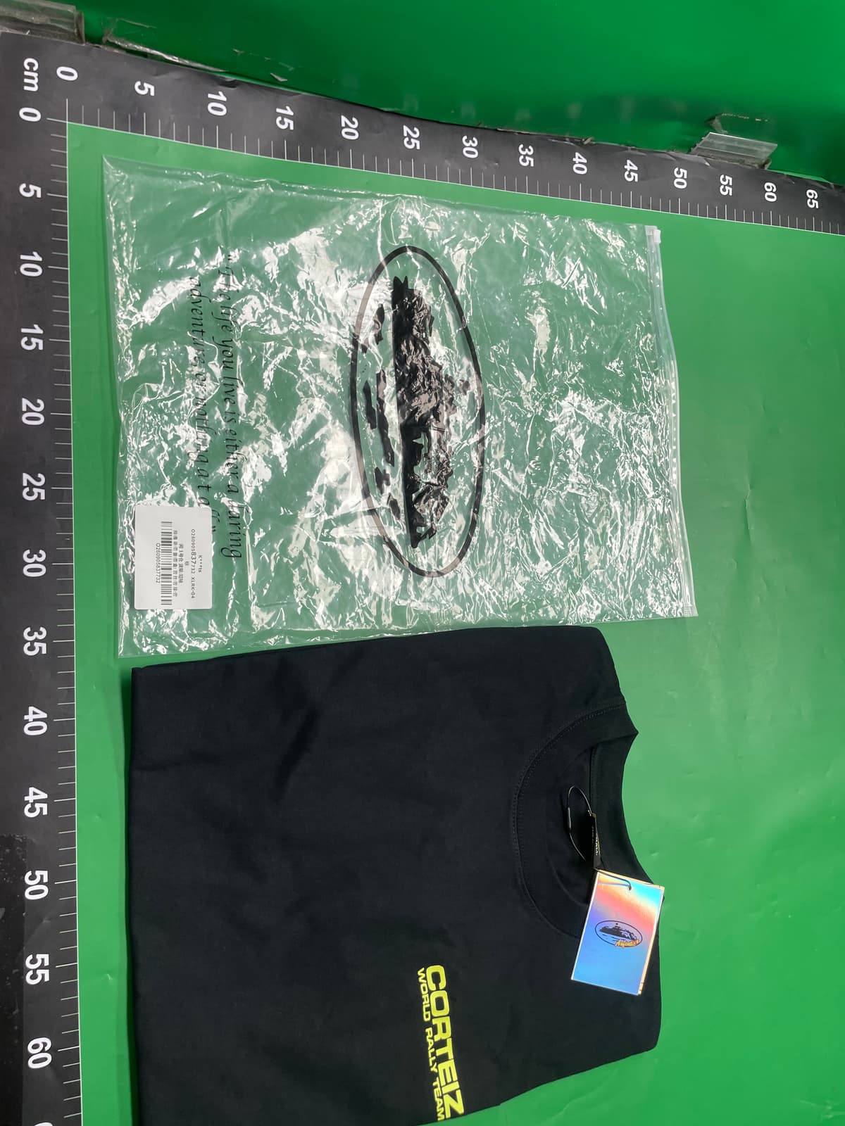 2025 New Cortiez Short-Sleeved恶魔岛 T-Shirt with Lettering São Paulo Limited Edition Crew Neck American Casual Loose Half-Sleeve — miniatura QC 5
