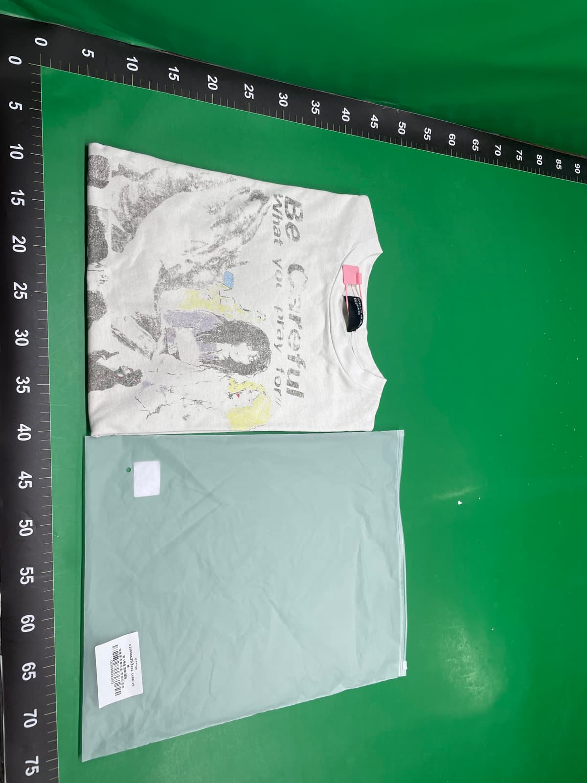 erd24fw忧郁的富二代叛逆青年家庭创伤水洗做旧短袖T恤 boxy版型 — foto QC 1