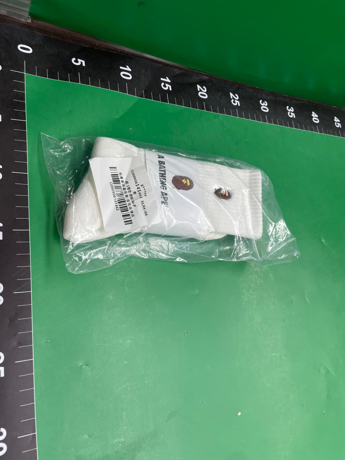 Bape猿人头刺绣日系中筒袜高筒袜男女运动袜加厚保暖休闲潮袜 — miniatura QC 2