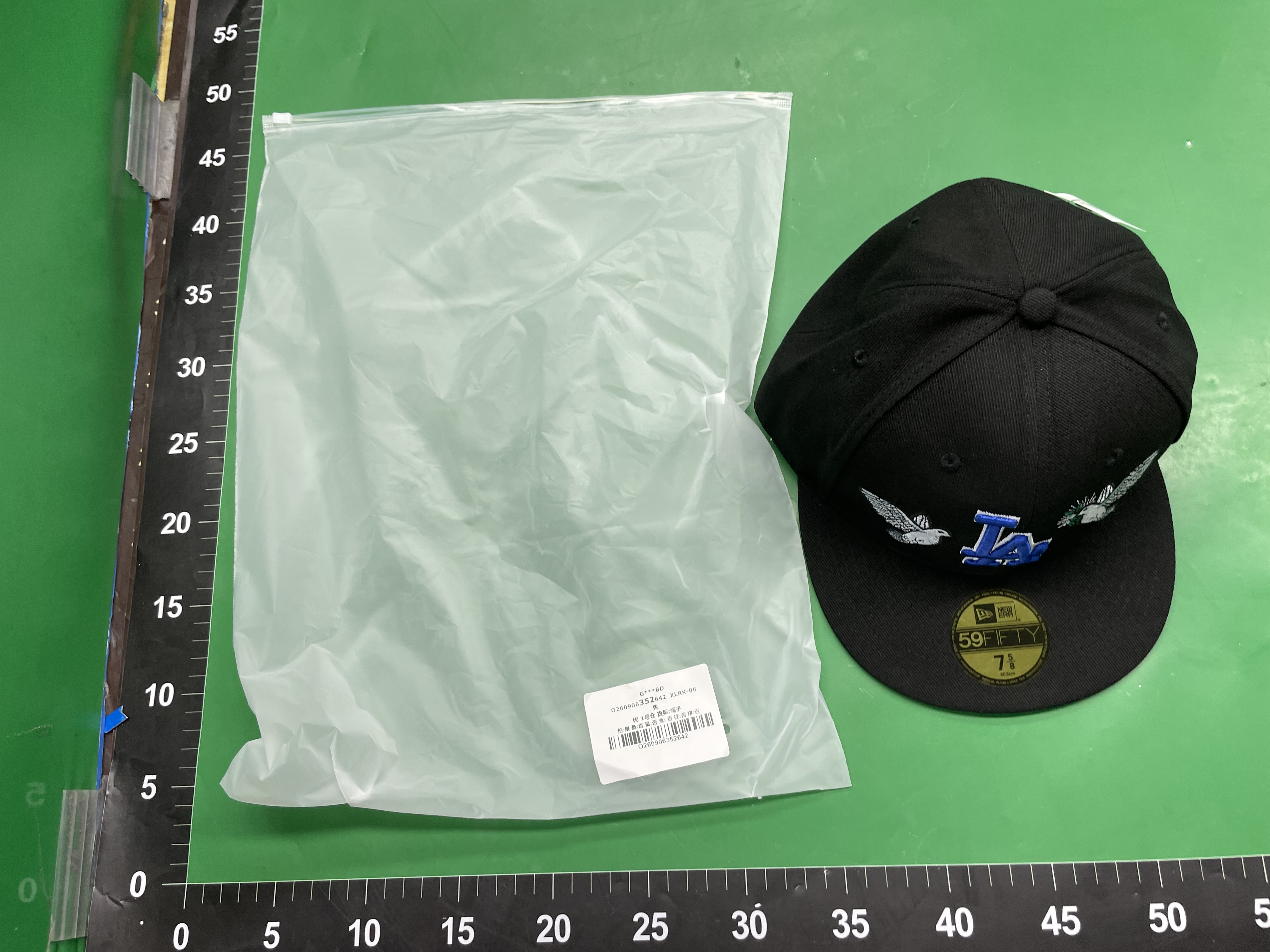 外贸新款尺寸帽MLB闭口帽男女款嘻哈刺绣棒球帽户外防晒遮阳帽 — miniatura QC 5