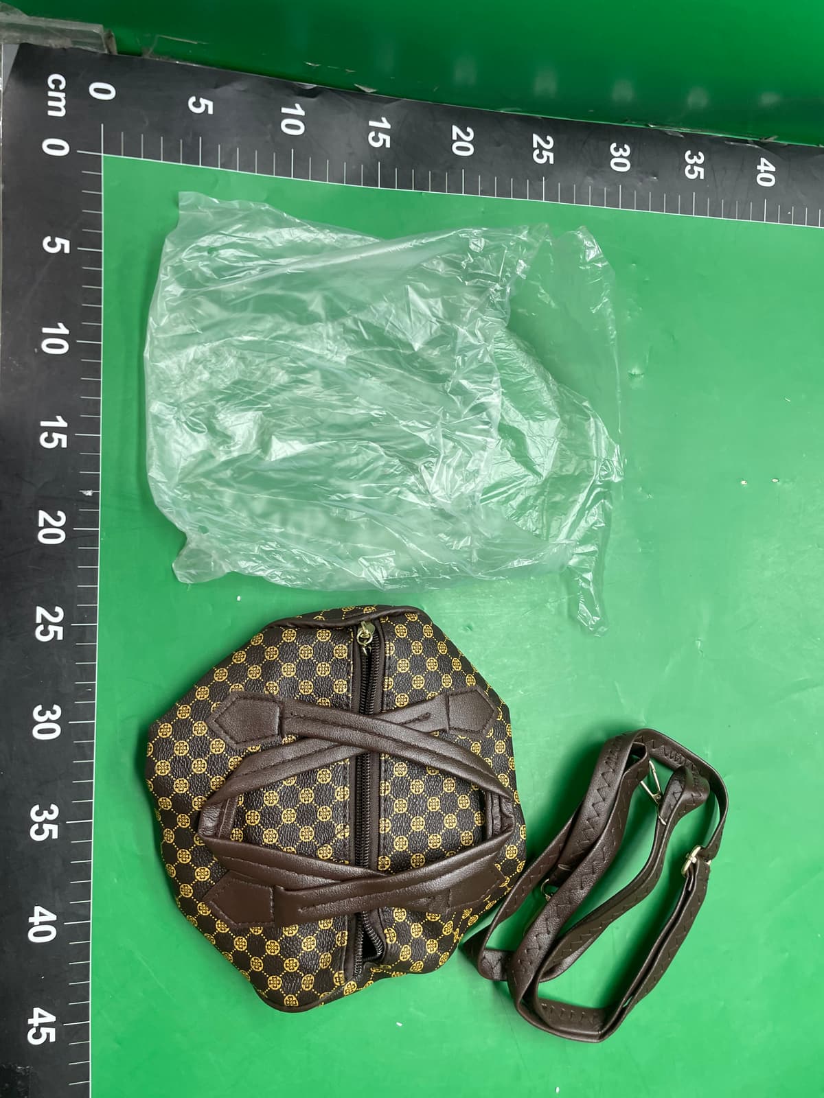 复古撞色印花手提包新款波士顿女包手机包单肩斜挎枕头包 — foto QC 1