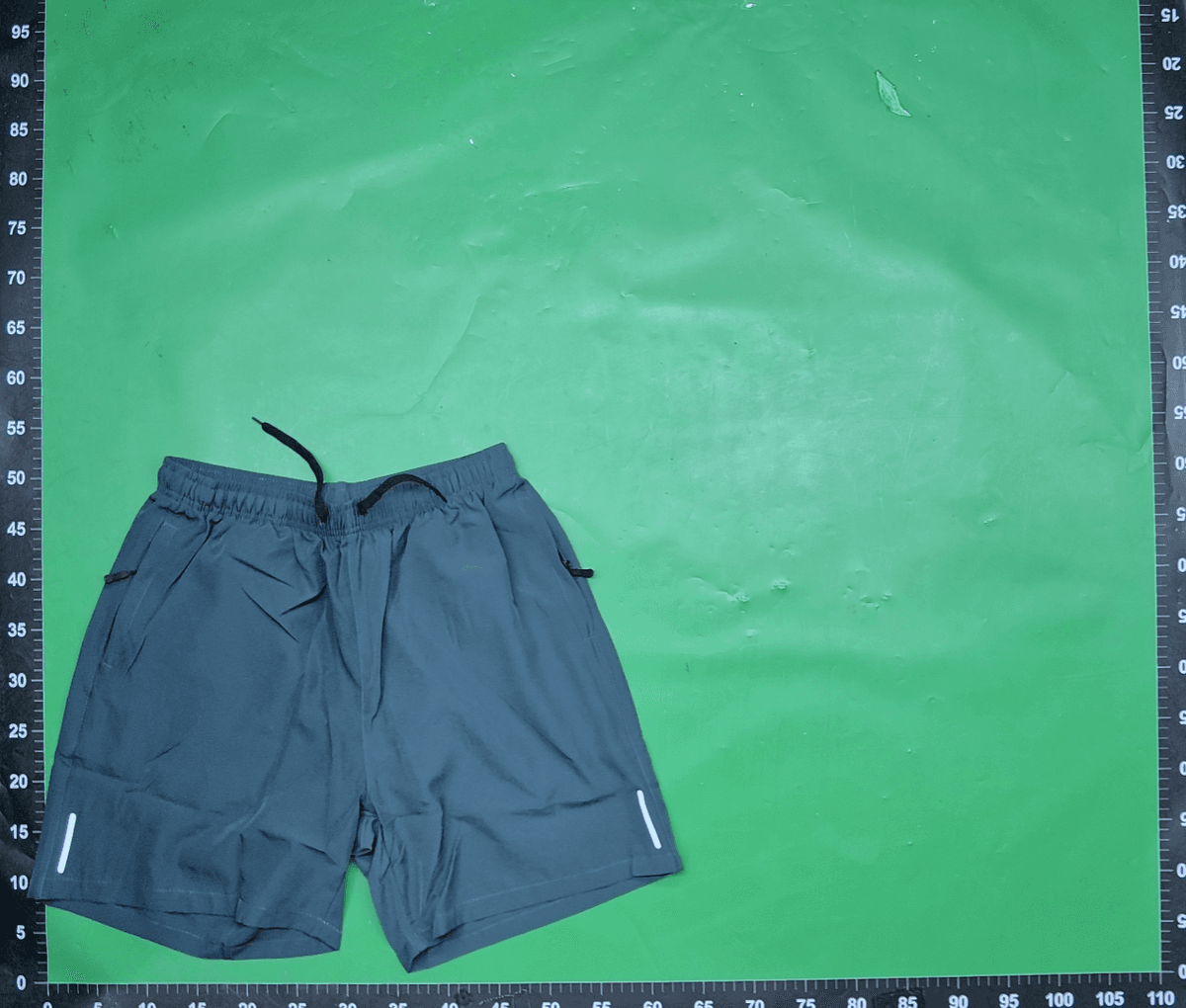 男士短裤休闲裤大码男款跑步运动短裤夏季薄款冰丝速干五分裤直筒 — foto QC 1