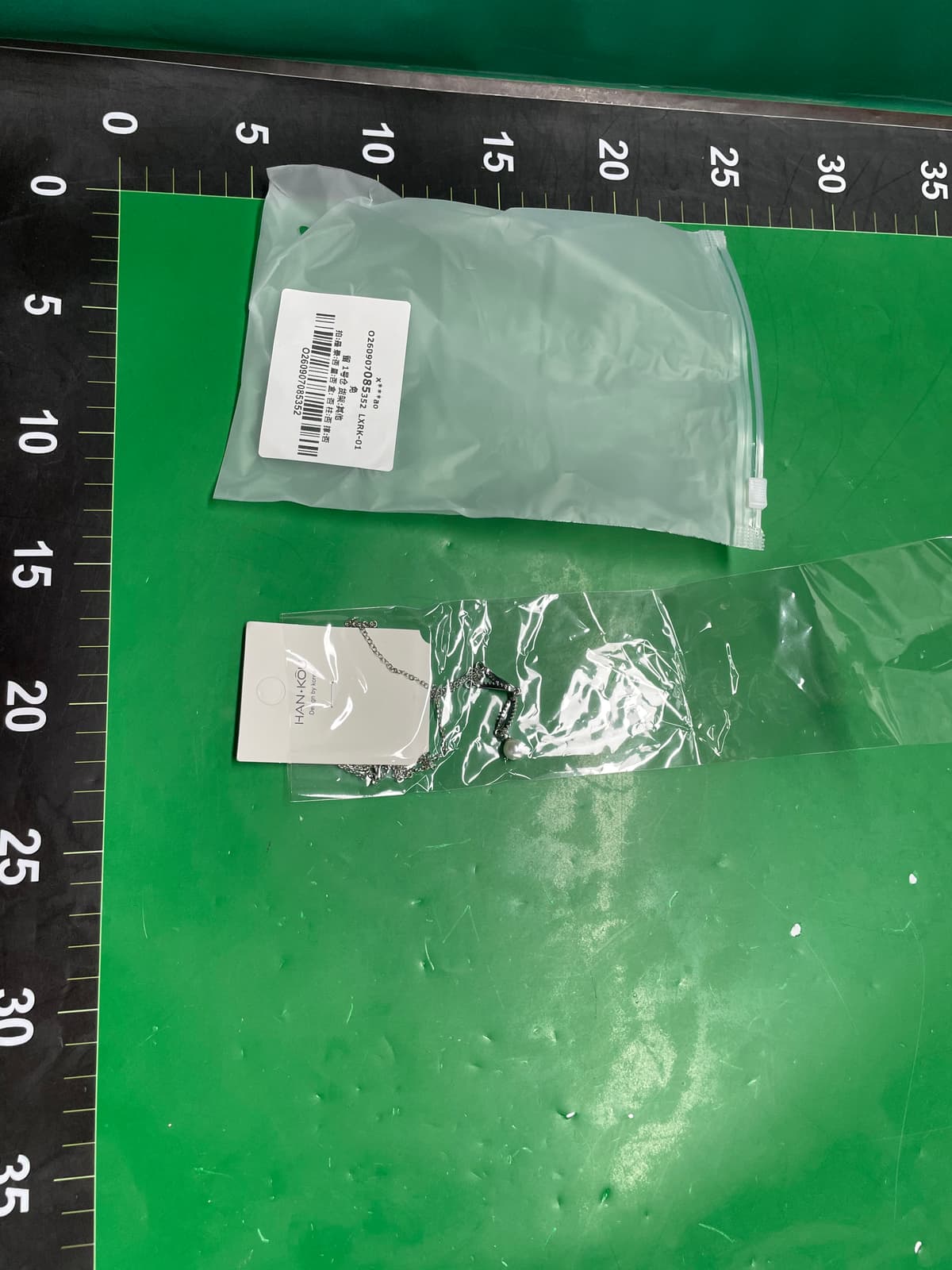 ins风爆闪锆石水滴吊坠钛钢项链女小众设计感精致锁骨颈链配饰品 — miniatura QC 2