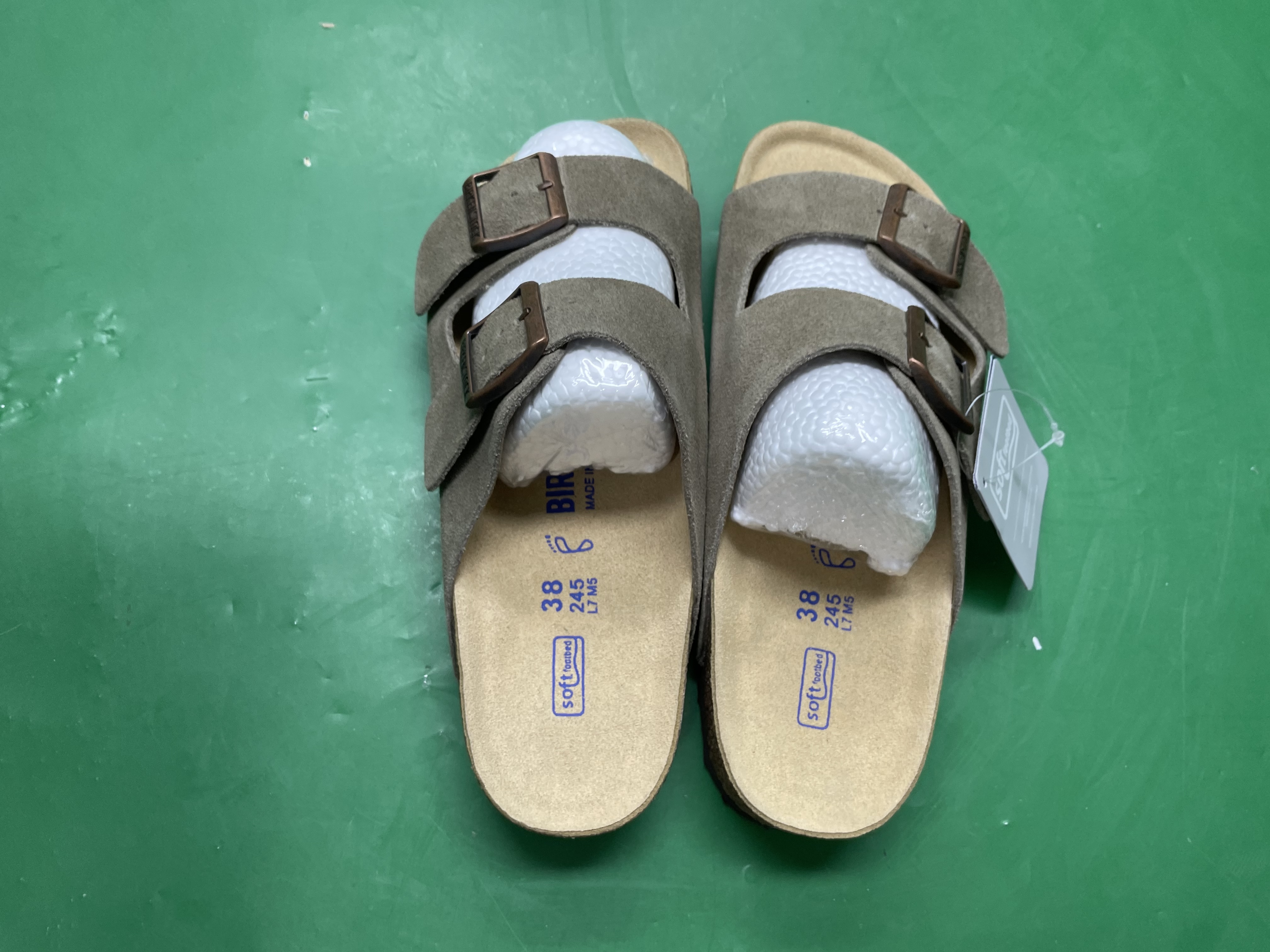 法式小众复古时尚厚底休闲凉拖鞋女外穿2025年新款网红勃肯鞋凉鞋 — miniatura QC 3