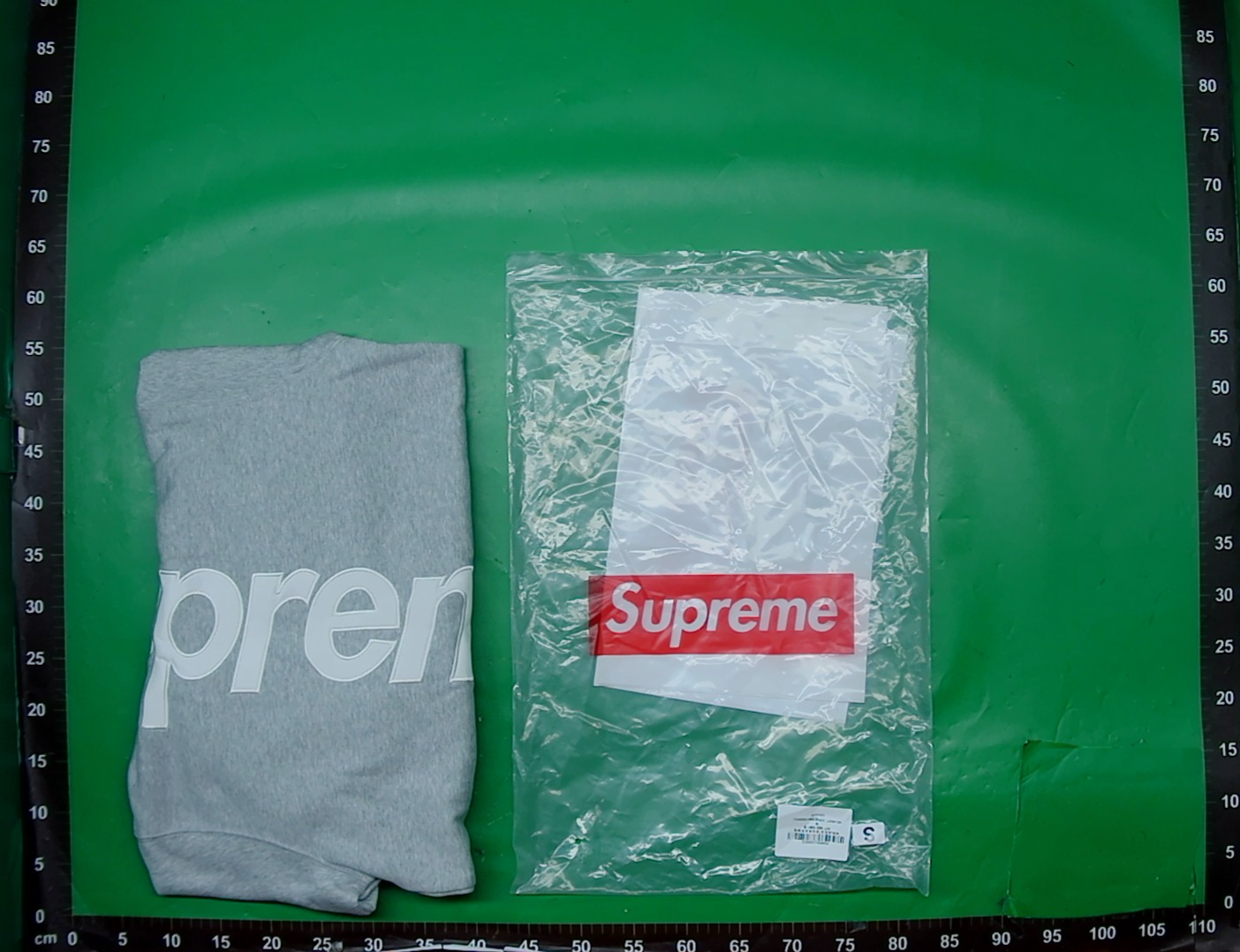 跨境 Supreme 25FW Satin Hooded 经典刺绣大logo连帽卫衣帽衫 — miniatura QC 5