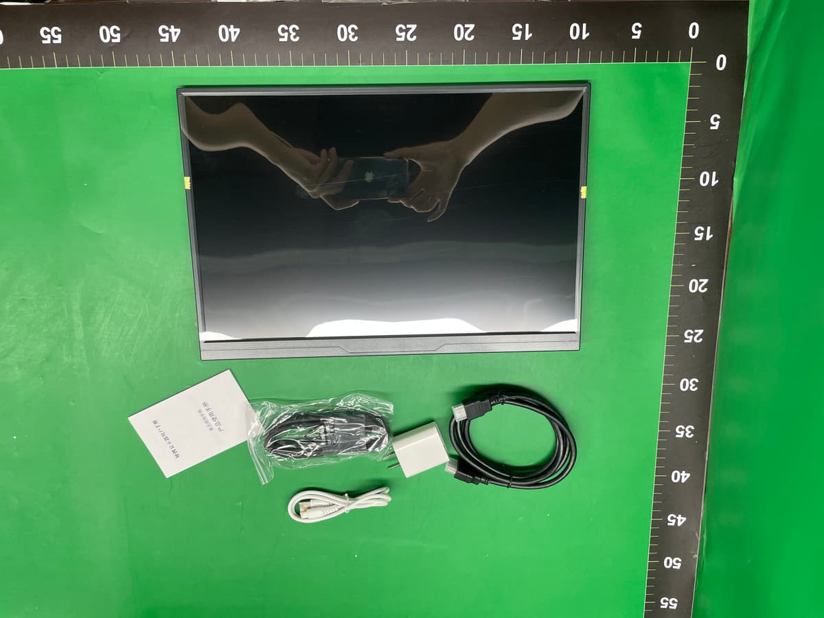 便携显示器IPS14寸15.6寸144HZ笔记本扩展屏PS4/SWITCH外接4K副屏 — foto QC 1