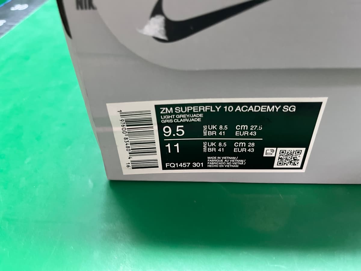 外贸鞋Vapor16实战足球鞋男士刺客十六高帮FG防水内置气垫防滑 — foto QC 1
