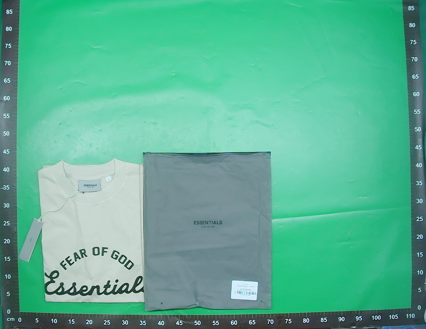 ESSENTIALS ZONE美式小众街头潮牌春夏休闲纯棉短袖T恤男FOG — miniatura QC 3