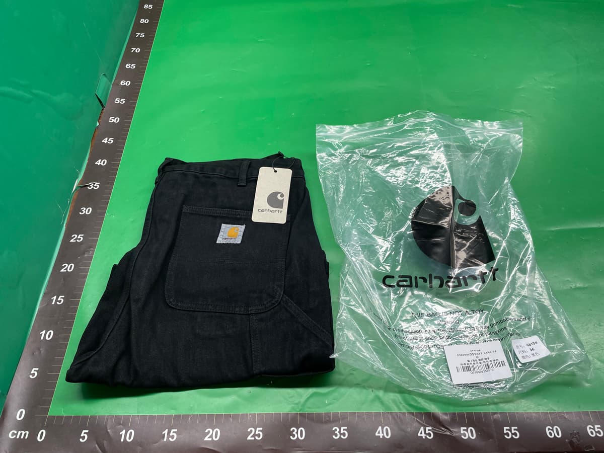 自主款高版本Car卡家伐木工日系工装风牛仔裤宽松直筒高街 — foto QC 1