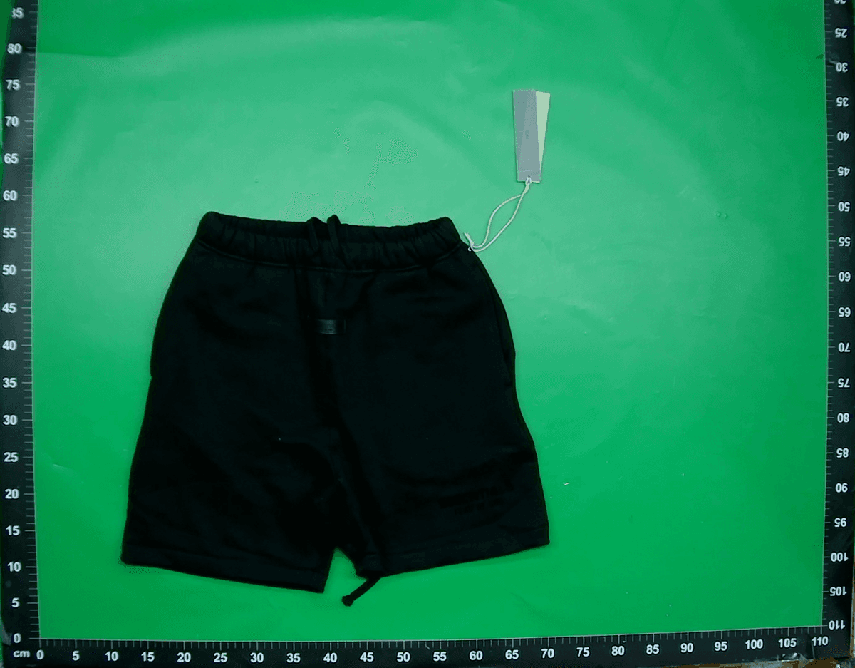 SS22  --Essentials- 小标植绒印花5分短裤Sweatshort — miniatura QC 2