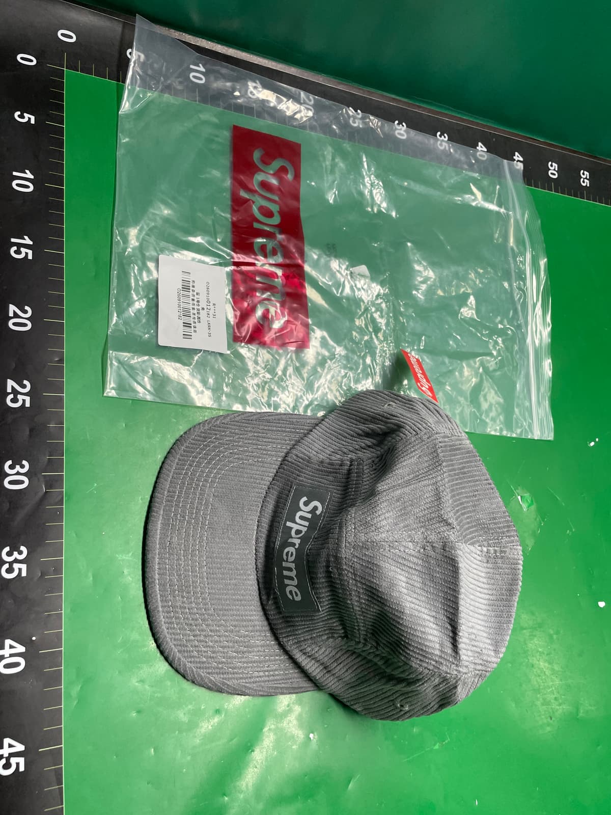 23SS Ventile Camp Cap联名防水棉鸭舌帽棒球帽拼色SUEDE VISOR S — miniatura QC 6