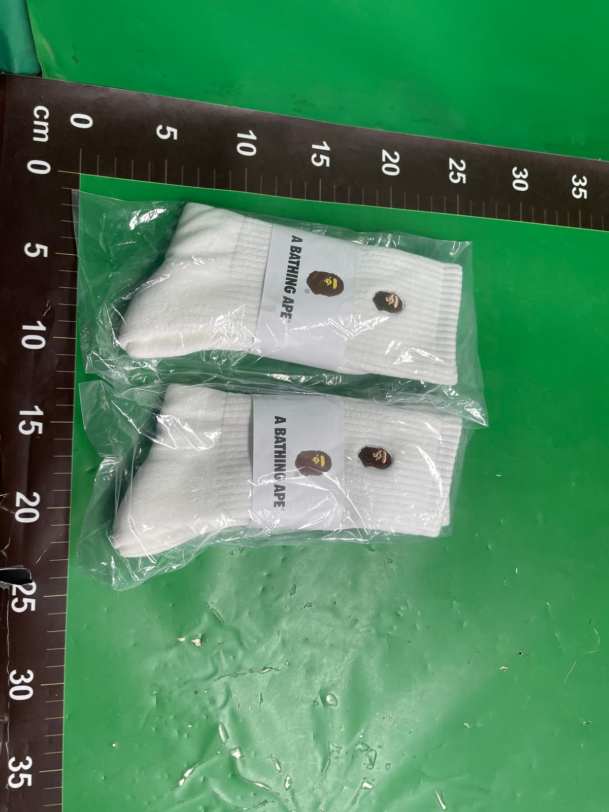 Bape猿人头刺绣日系中筒袜高筒袜男女运动袜加厚保暖休闲潮袜 — miniatura QC 6
