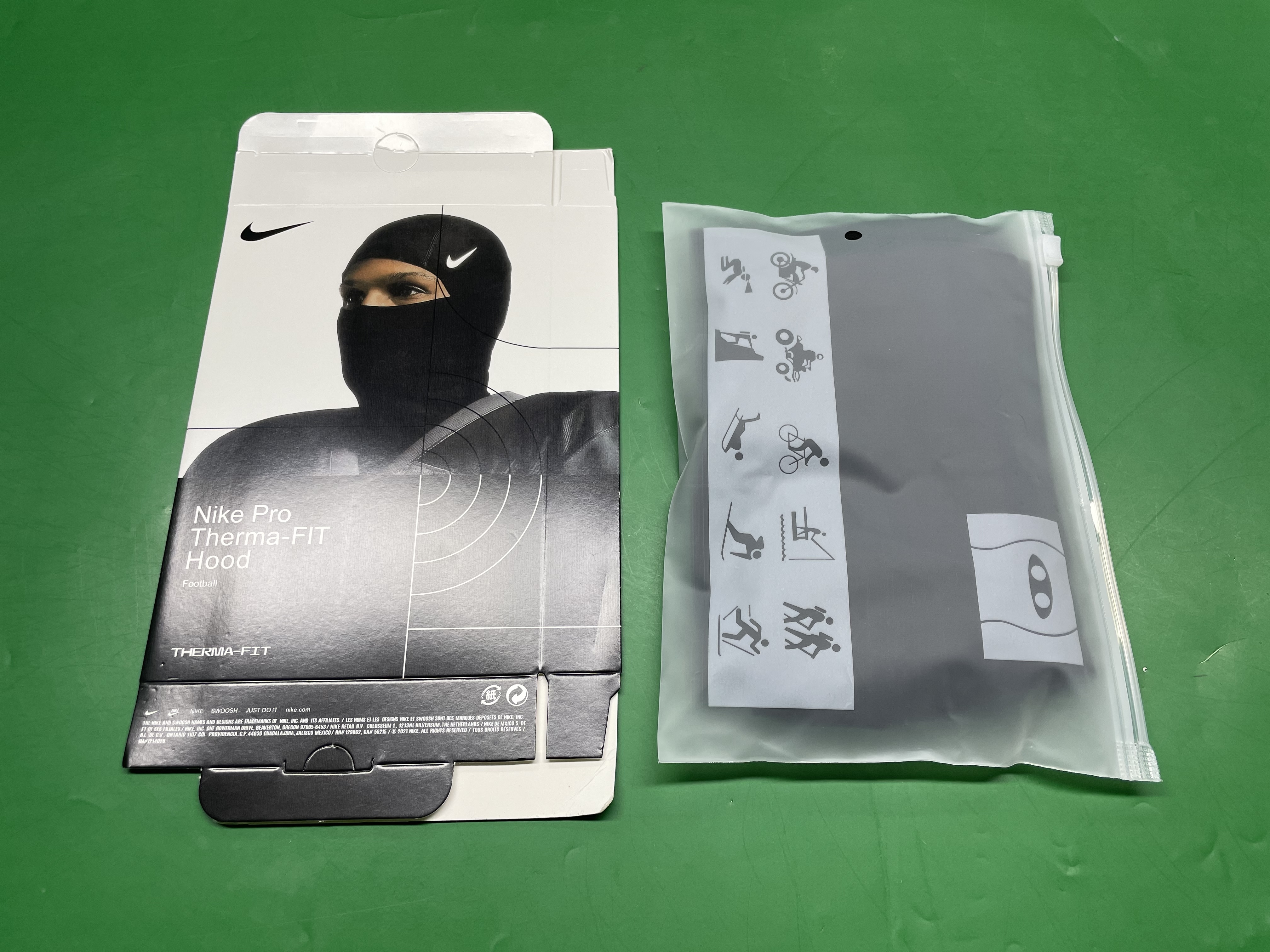 跨境爆款勾勾帽骑行滑雪防寒保暖防尘面罩秋冬头套围脖外贸防沙尘 — miniatura QC 3