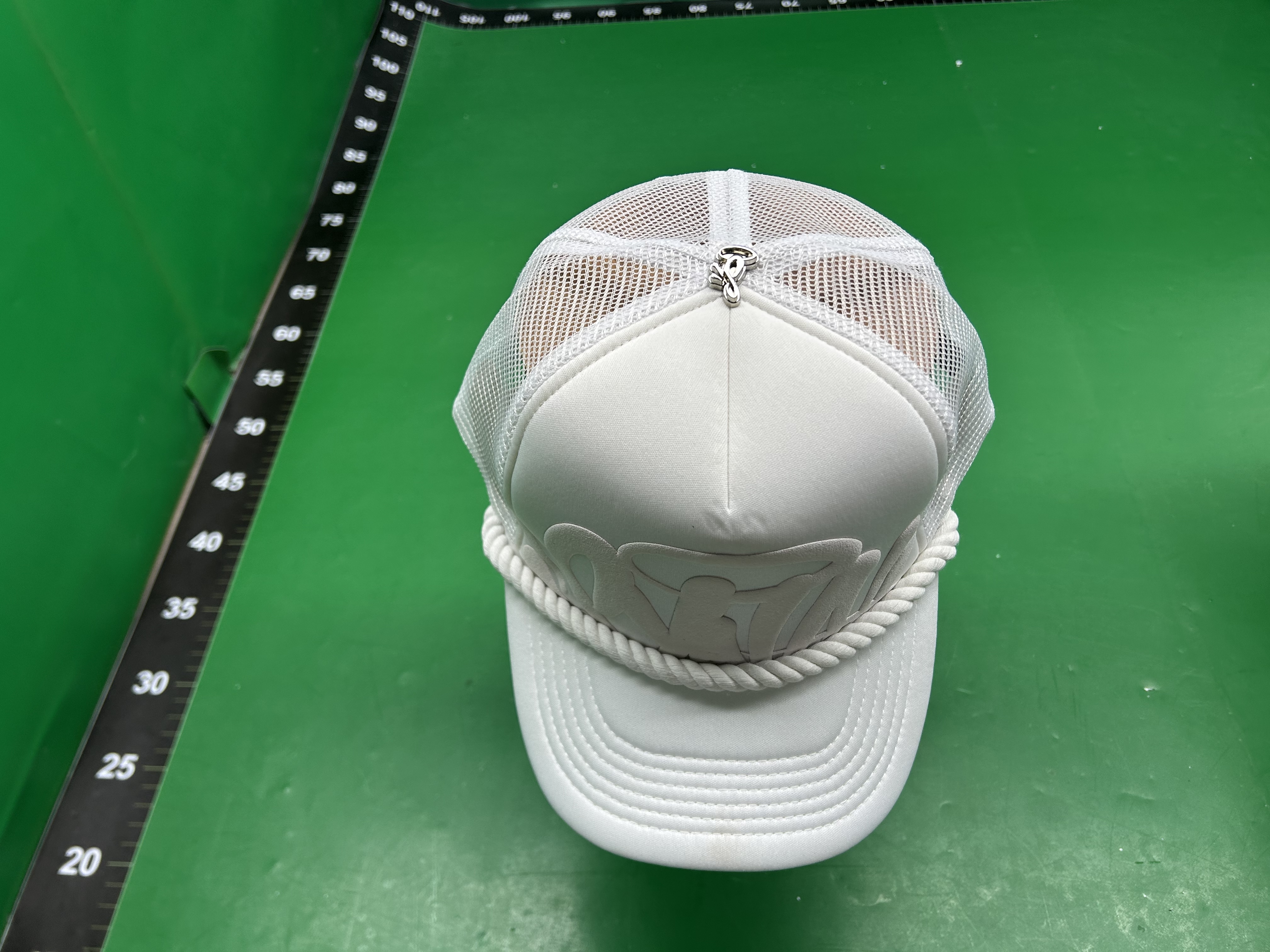 白色弯檐帽 SY-48 — foto QC 1