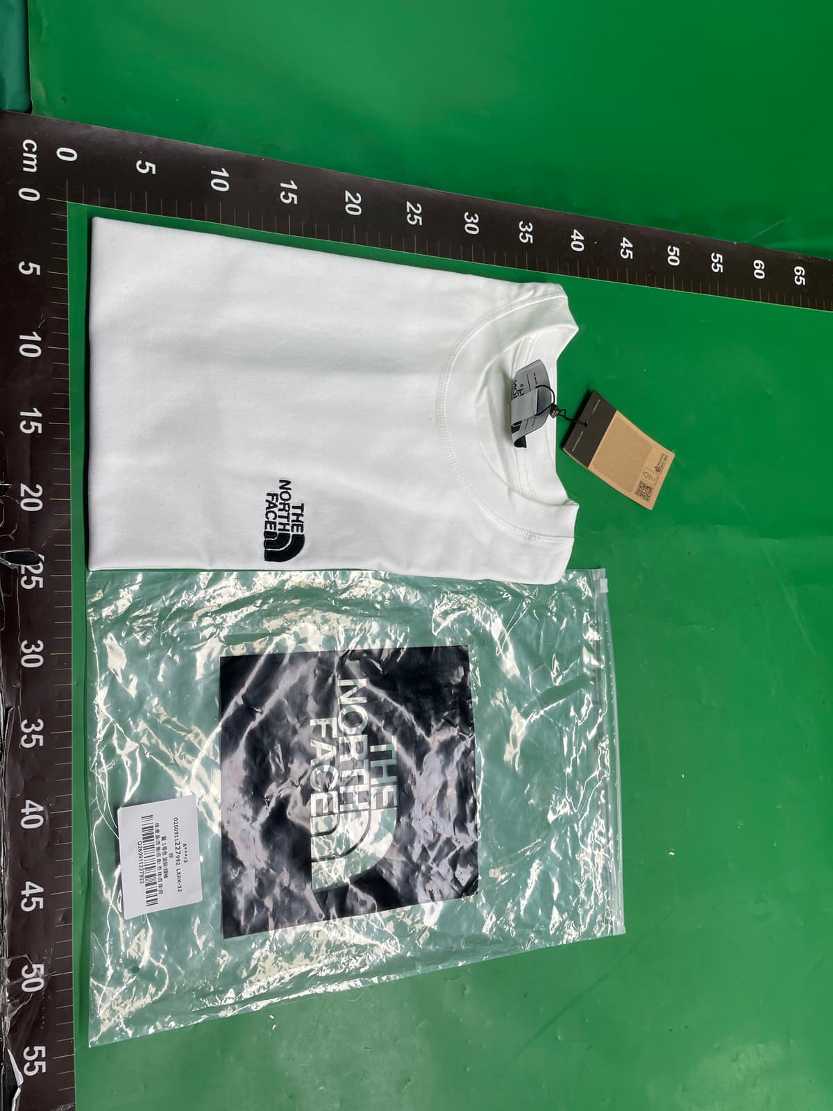 260g原标NT北脸家T恤衫男款情侣潮流印花宽尚百搭休闲短袖 — foto QC 1