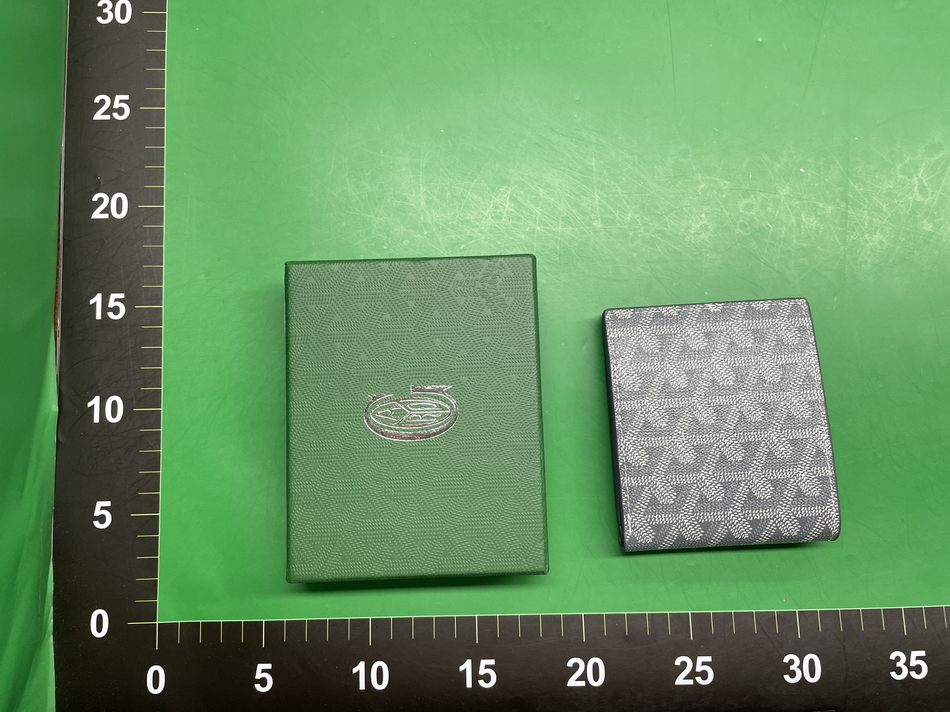 戈雅goyard钱包印花短款折叠卡包真皮卡夹名片夹零钱包男女同款包 — miniatura QC 2