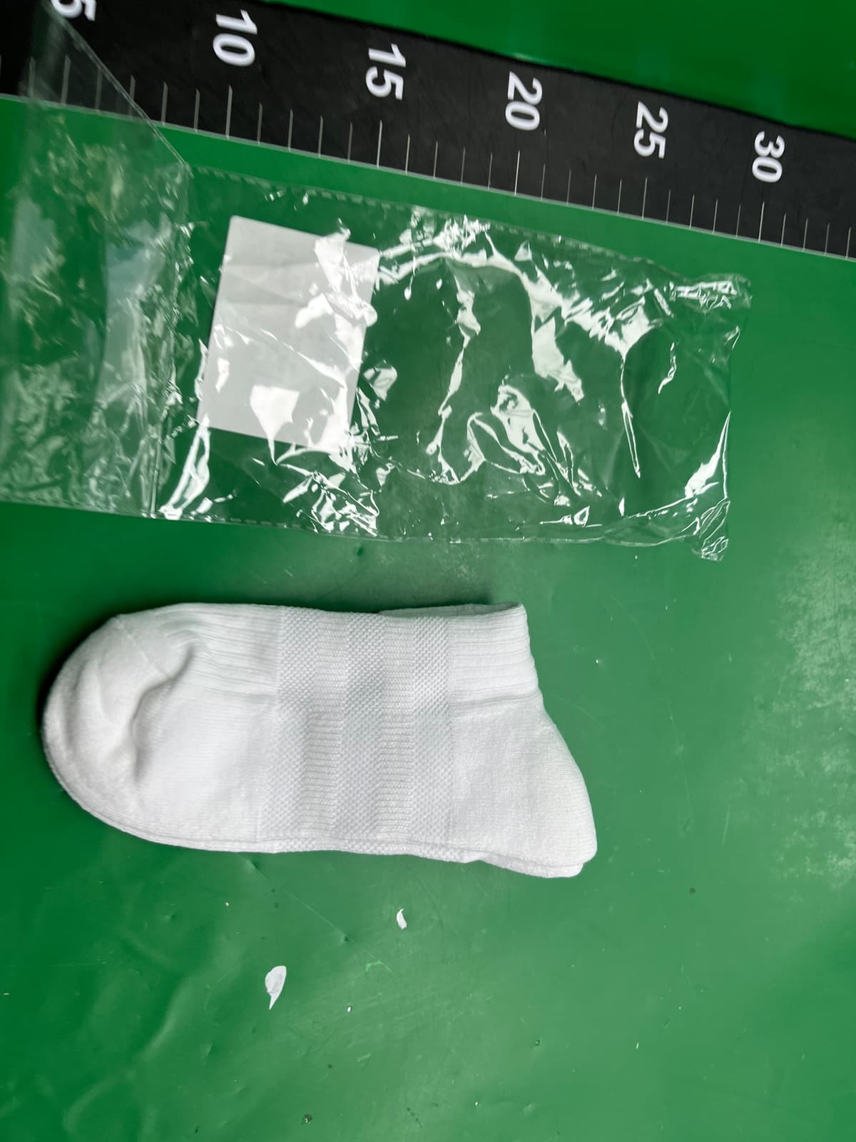 阿迪毛巾底加厚运动袜短筒袜纯色三双装跑步训练袜透气透气吸汗 — foto QC 1