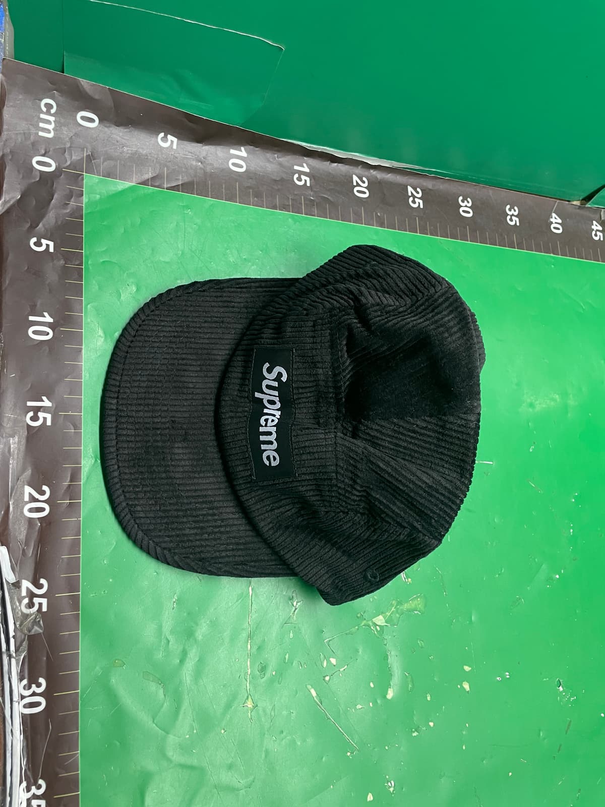 23SS Ventile Camp Cap联名防水棉鸭舌帽棒球帽拼色SUEDE VISOR S — miniatura QC 4