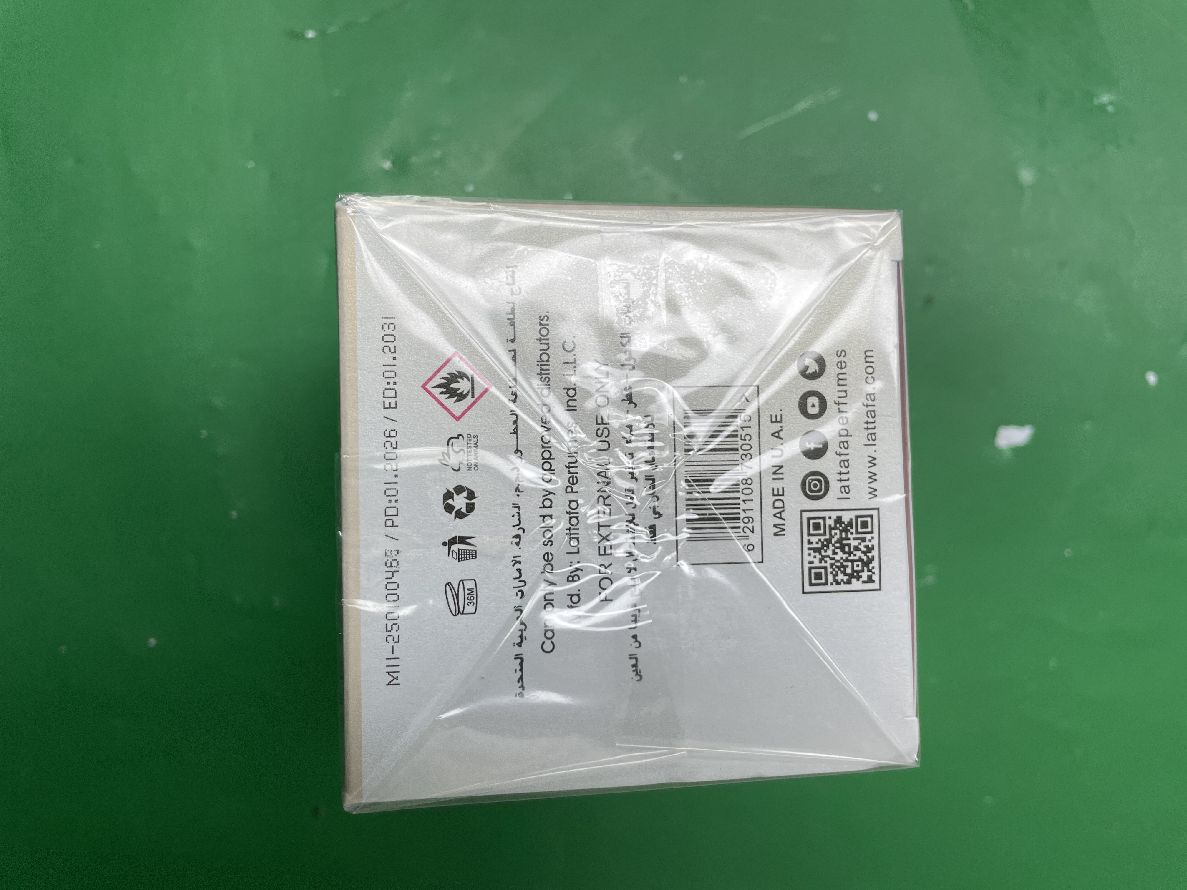 跨境爆款拉塔法lattafa YARA中东阿拉伯男女士香水迪拜新标外贸款 — foto QC 1