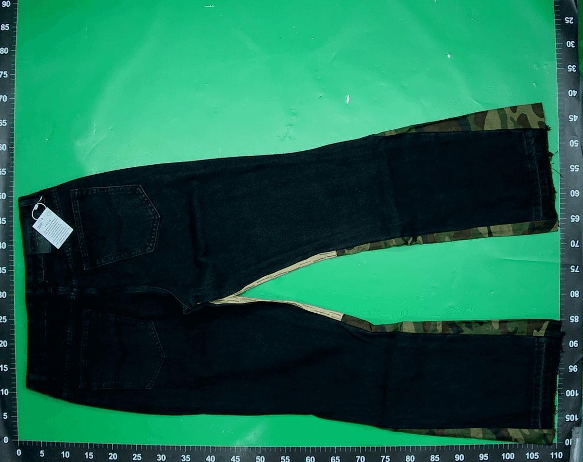 Gallery Dept基础款水洗微喇拼接牛仔裤潮牌复古百搭男女休闲长裤 — foto QC 1