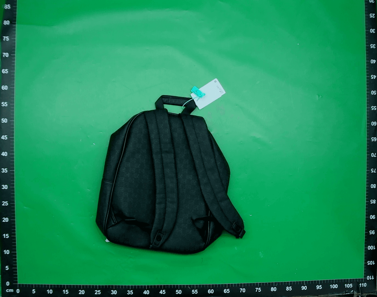 跨境AJ新款飞人棋盘格背包大容量双肩包休闲旅行包男女学生背包 — foto QC 1