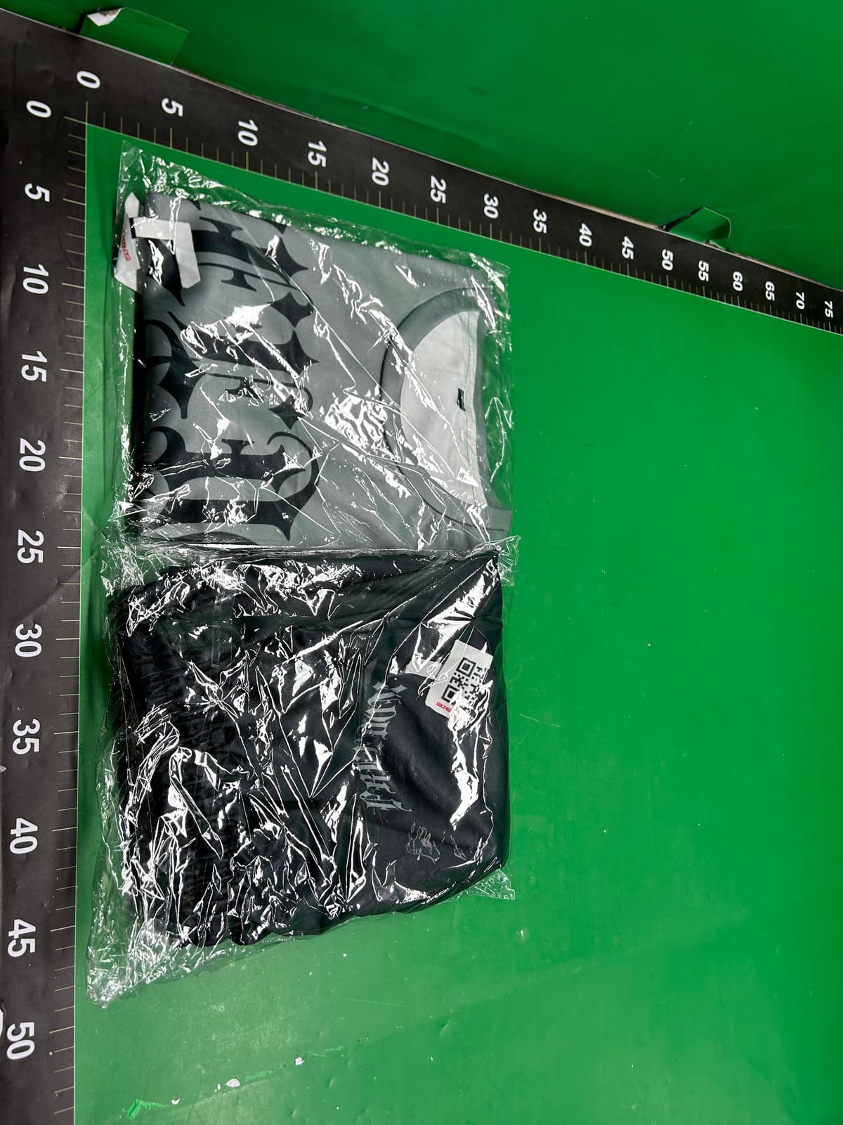 夏季男士机车风撞色短袖套装3D印花宽松运动两件套跨境专供批发 — miniatura QC 3