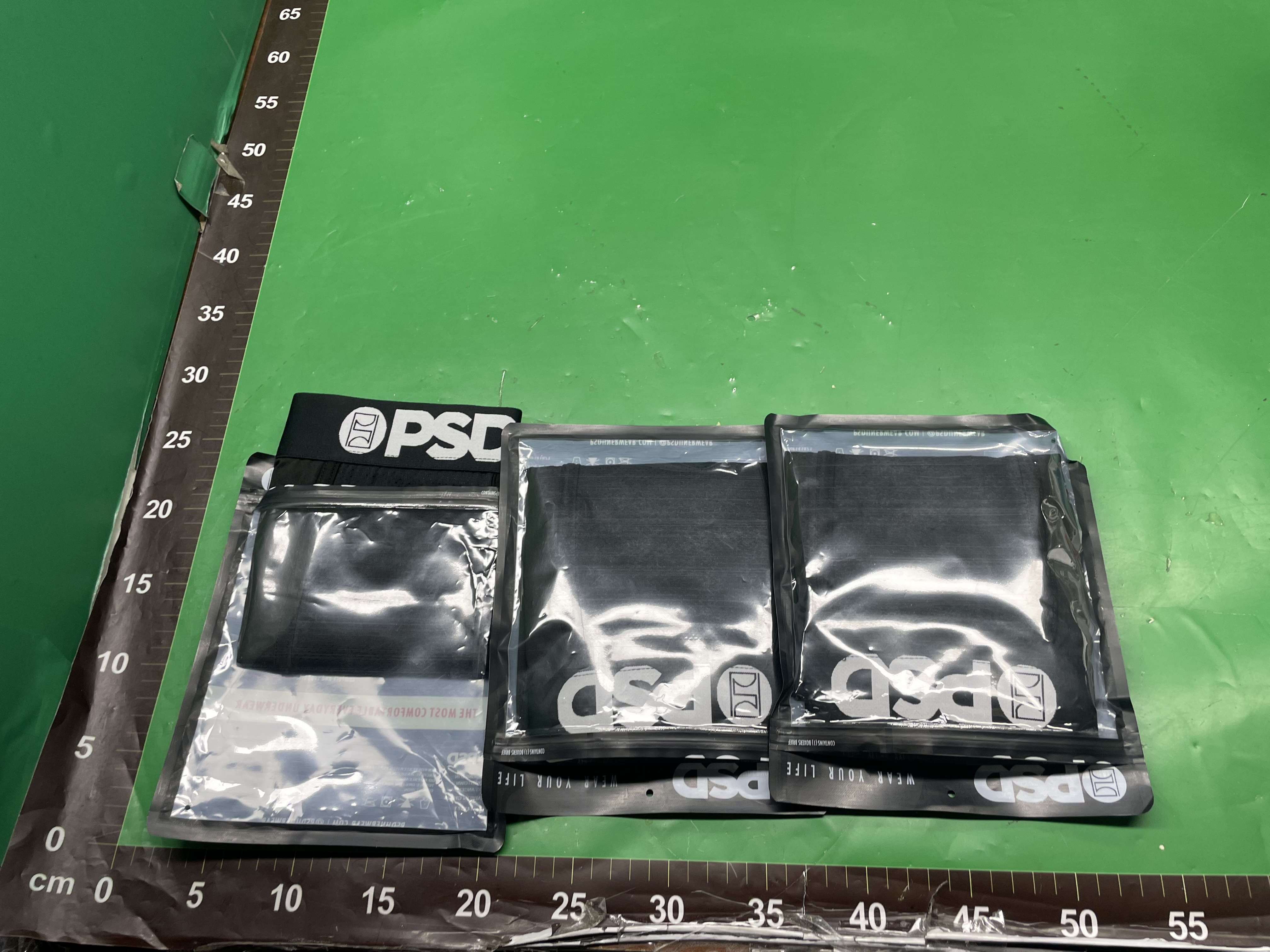 潮牌PSD冰丝涤纶短裤衩沙滩裤印花动漫舒适运动跑步平角内裤男士 — miniatura QC 3