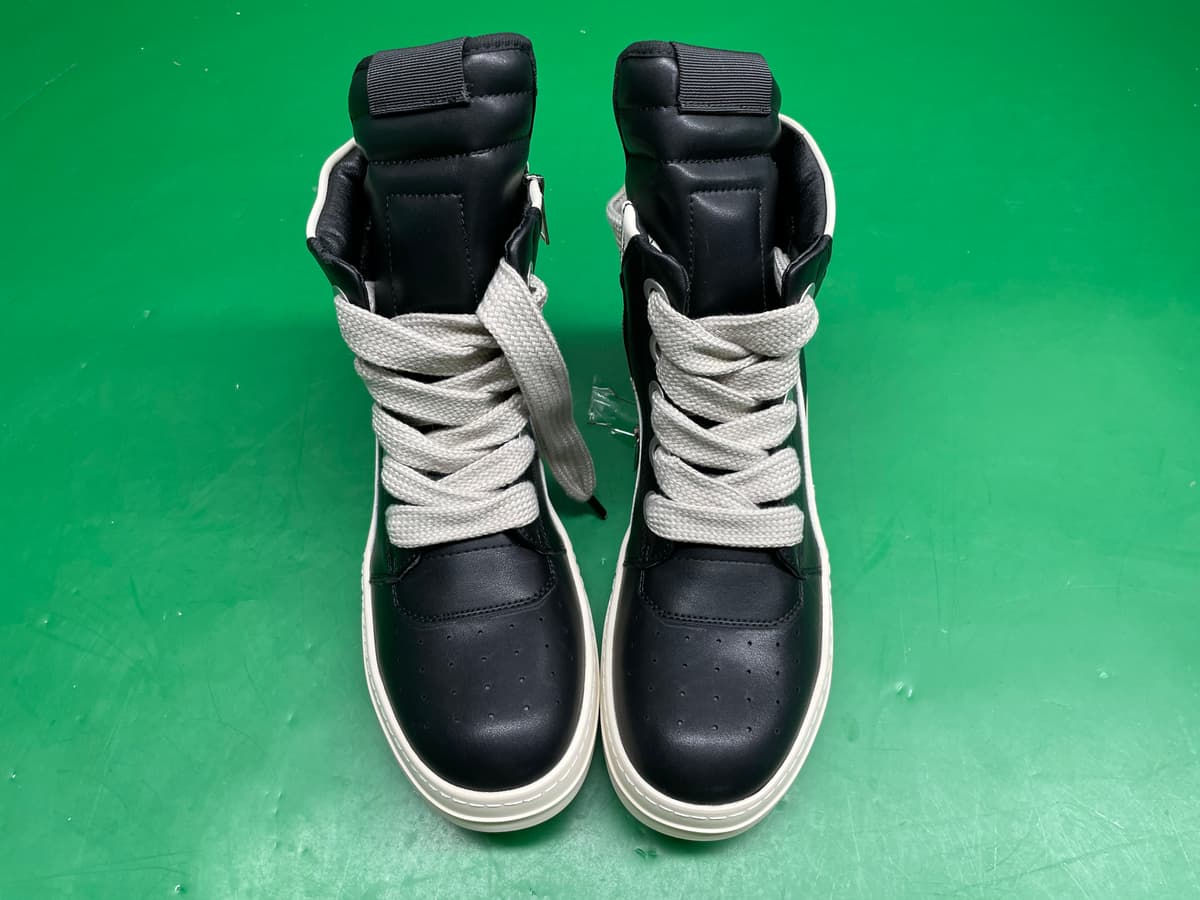 Cleanfit ro风倒三角真皮马丁靴子男高帮鞋增高厚底高街板鞋皮鞋 — foto QC 1