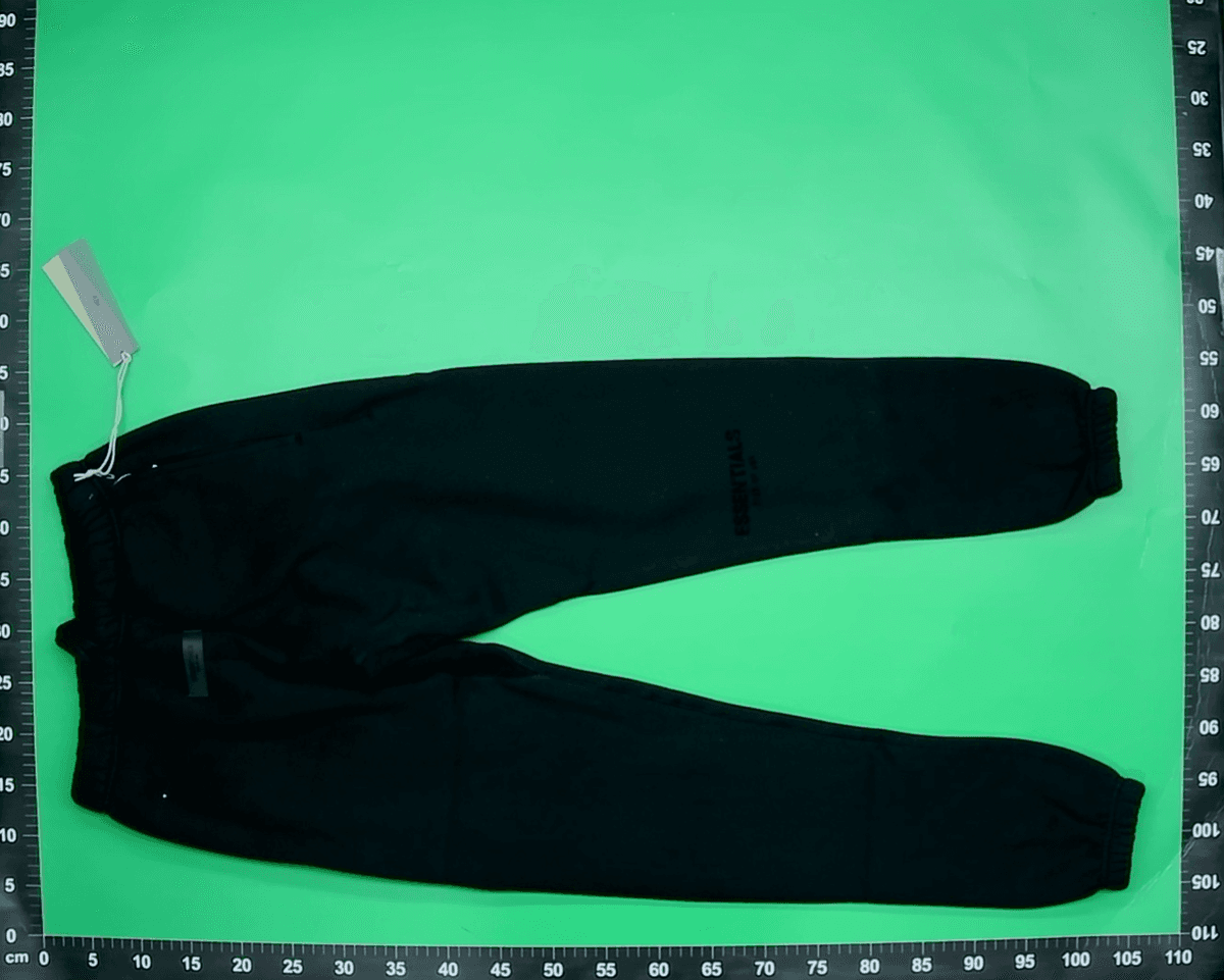 SS22-Essentials小标植绒印花Sweatpants 束脚长裤舒适舒适穿搭时 — miniatura QC 3