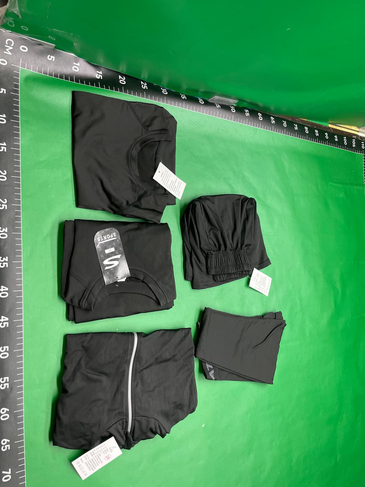 儿童紧身衣训练服男女运动套装跑步健身服篮球足球小孩打底速干衣 — foto QC 1