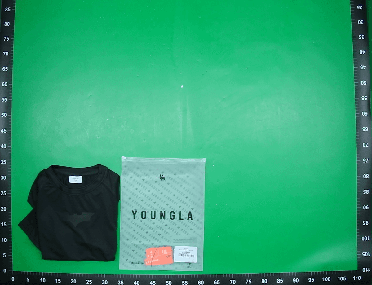 YOUNGLA 运动短袖男T恤美式潮牌健身肌肉撸铁速干透气弹力收袖口 — foto QC 1