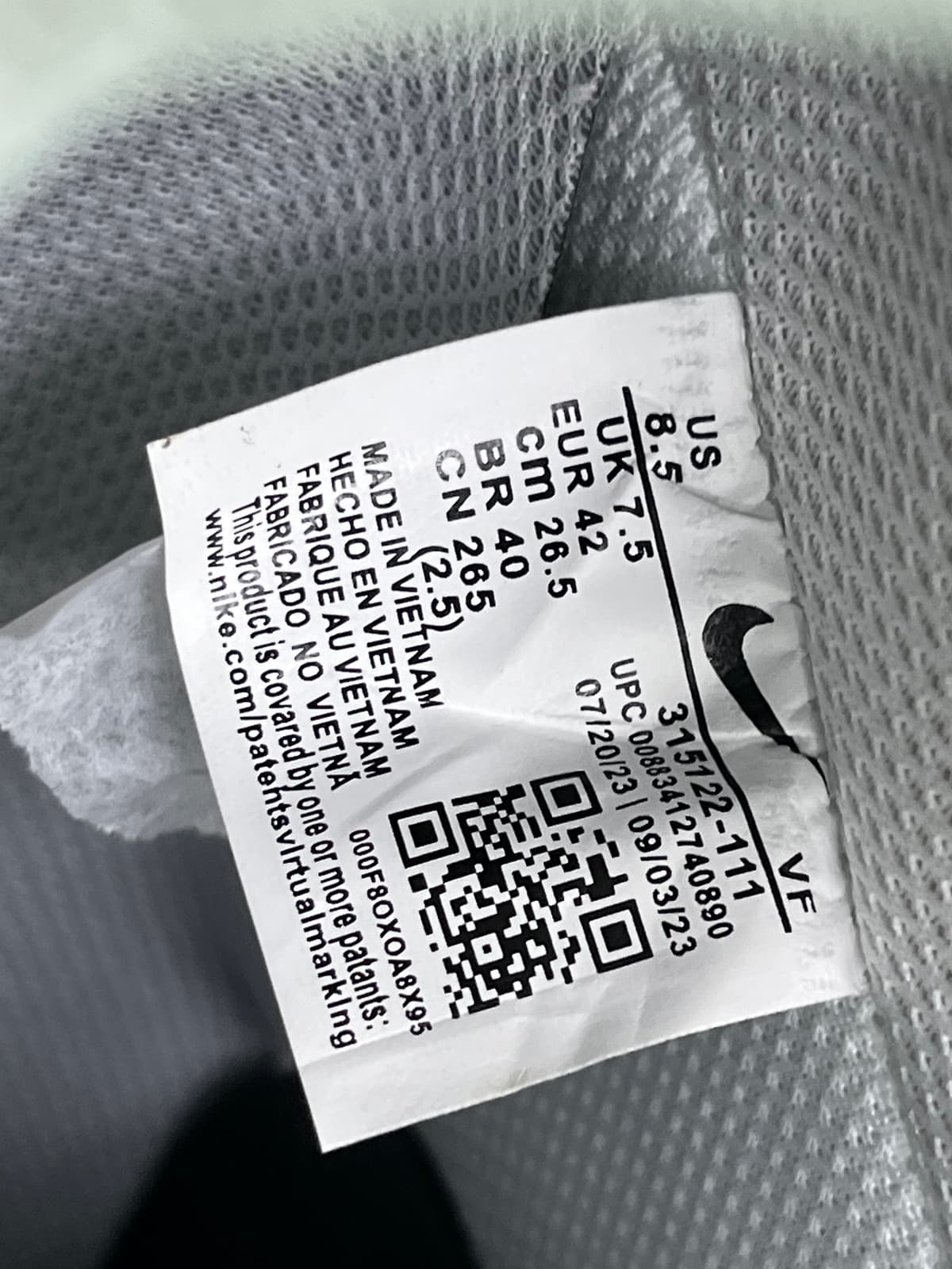 莆田低帮空军一号纯白女板鞋AF1高版本男鞋情侣小白鞋头层带芯片 — foto QC 1