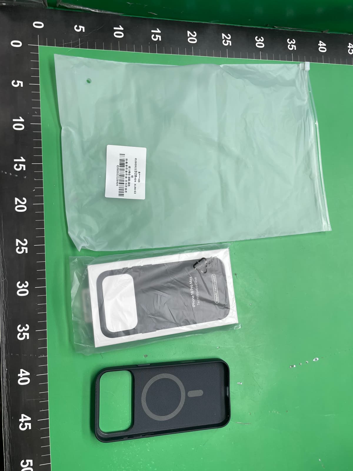适用iPhone18promax磁吸动画科技织物手机壳适用苹果18proMagSafe编保护套TechWovenCase17pro官方同款华强北 — foto QC 1