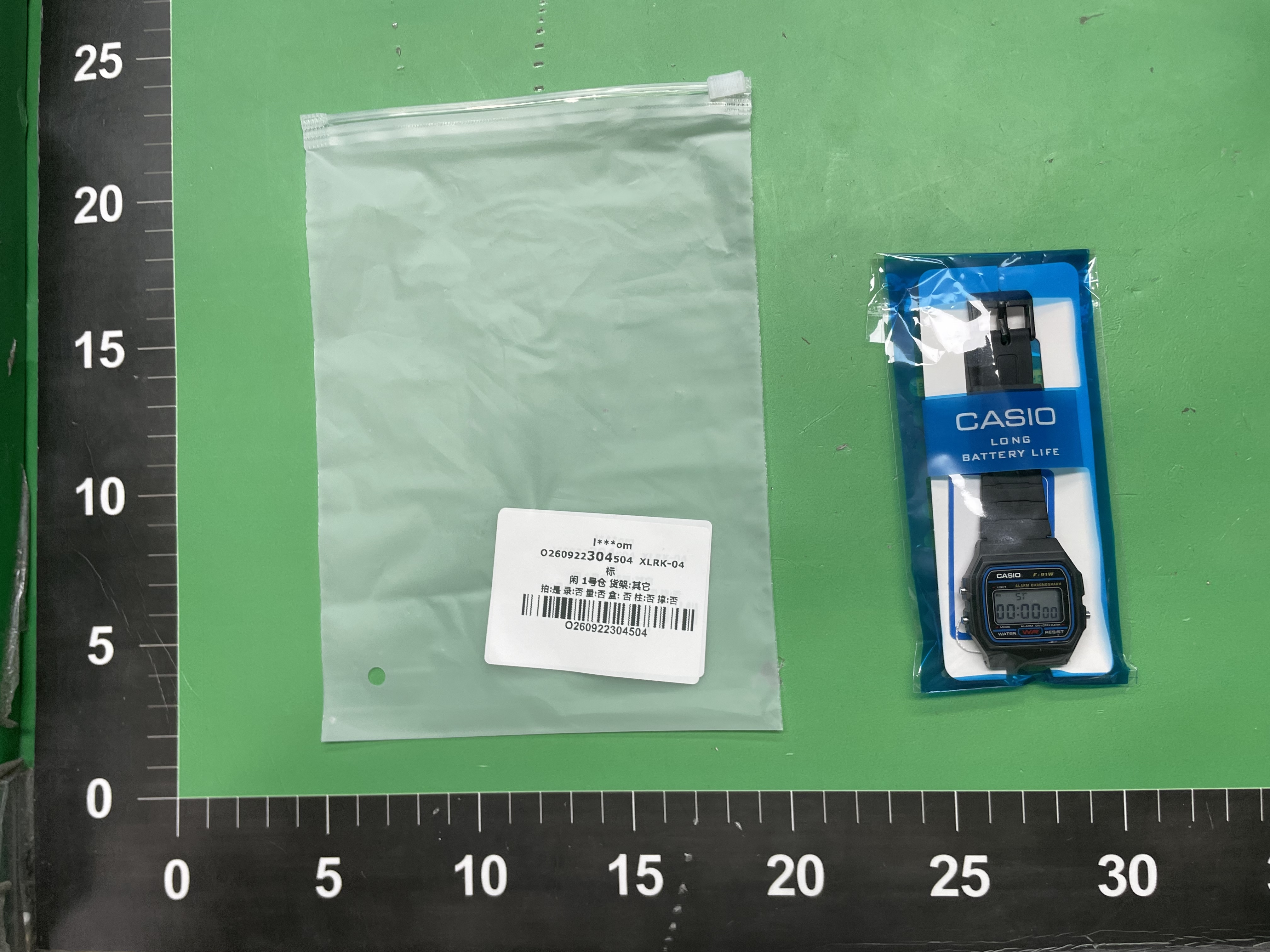 爆款复古数显计时闹钟彩灯多功能运动学生电子手表冷光F-91W — miniatura QC 2