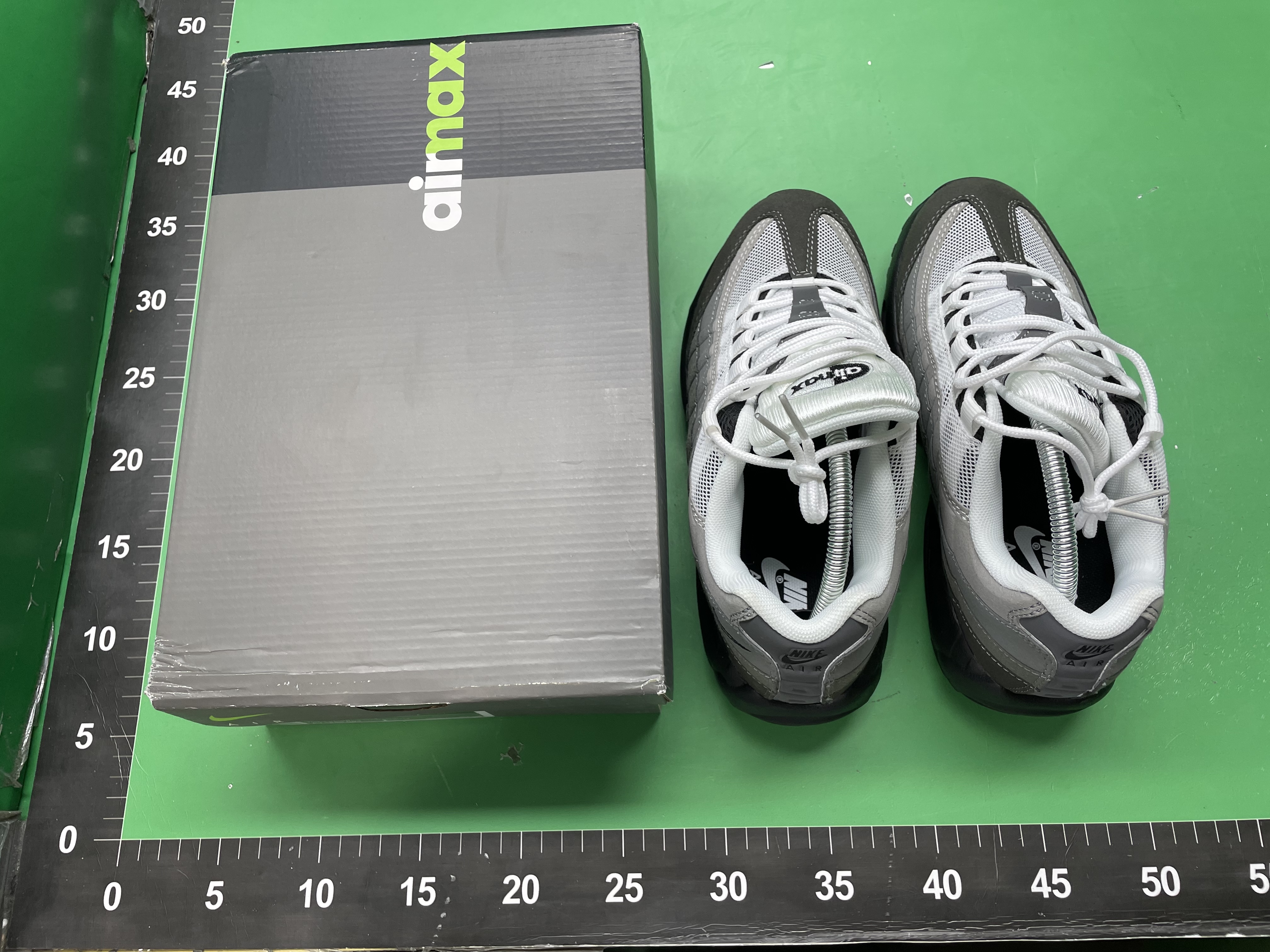 莆田外贸2023新款男鞋AIR MAX 95复古气垫鞋弹力缓震女鞋跑步鞋 — foto QC 1