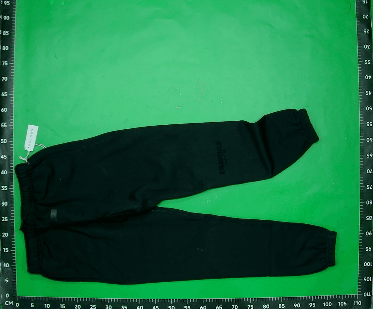 SS22-Essentials小标植绒印花Sweatpants 束脚长裤舒适舒适穿搭时 — miniatura QC 6