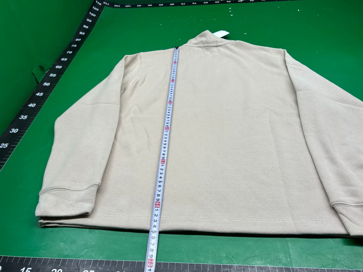 跨境高品RL拉夫彩色马标半拉链卫衣宽松针织衫上衣长袖男女同款 — foto QC 1