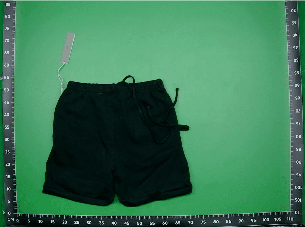 SS22  --Essentials- 小标植绒印花5分短裤Sweatshort — miniatura QC 3