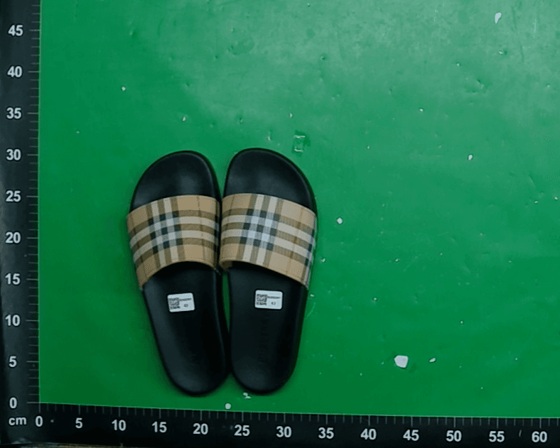 Checkered Pattern Printed Square Slippers 2026 Summer Cross-Border Cambodia Phnom Penh Vietnam Nigeria Slippers — foto QC 1
