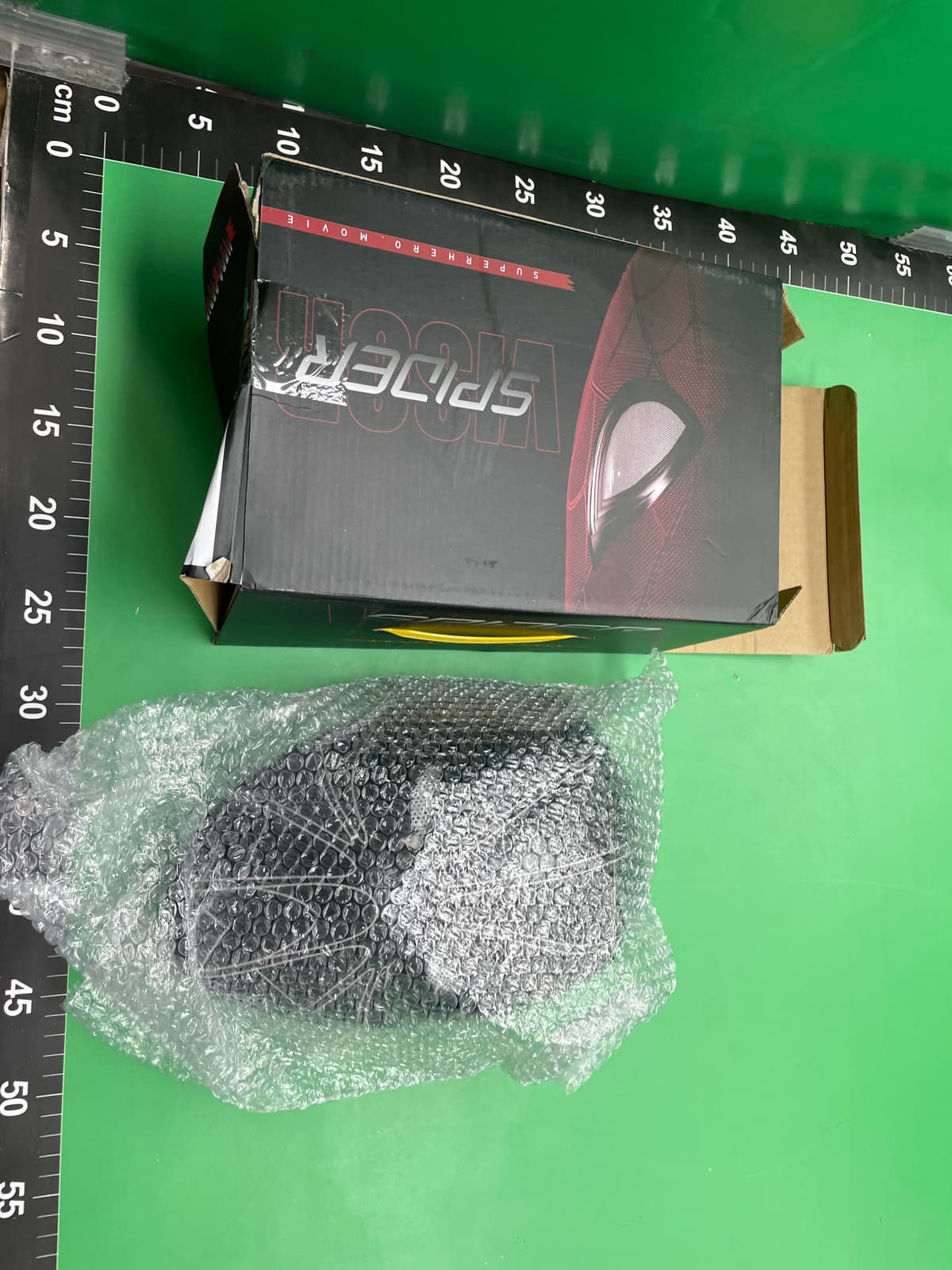 跨境专供蜘蛛侠头套眼睛可动电动眨眼发光超凡面具万圣诞cos头盔 — miniatura QC 2