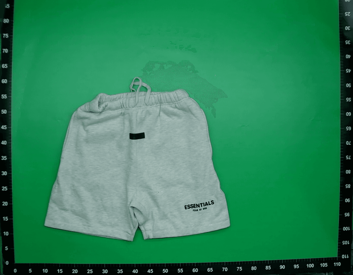 SS22  --Essentials- 小标植绒印花5分短裤Sweatshort — miniatura QC 2