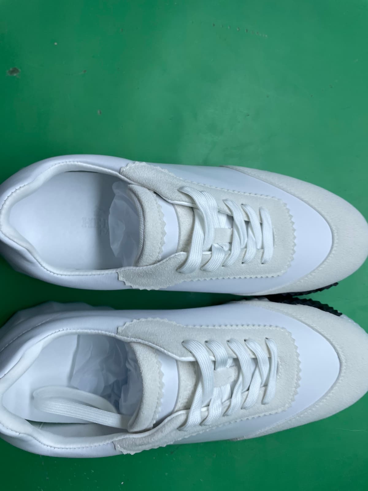 Hermès1：1高品质真皮欧洲站H家男鞋潮牌舒适板鞋休闲夏季透气鞋 — foto QC 1