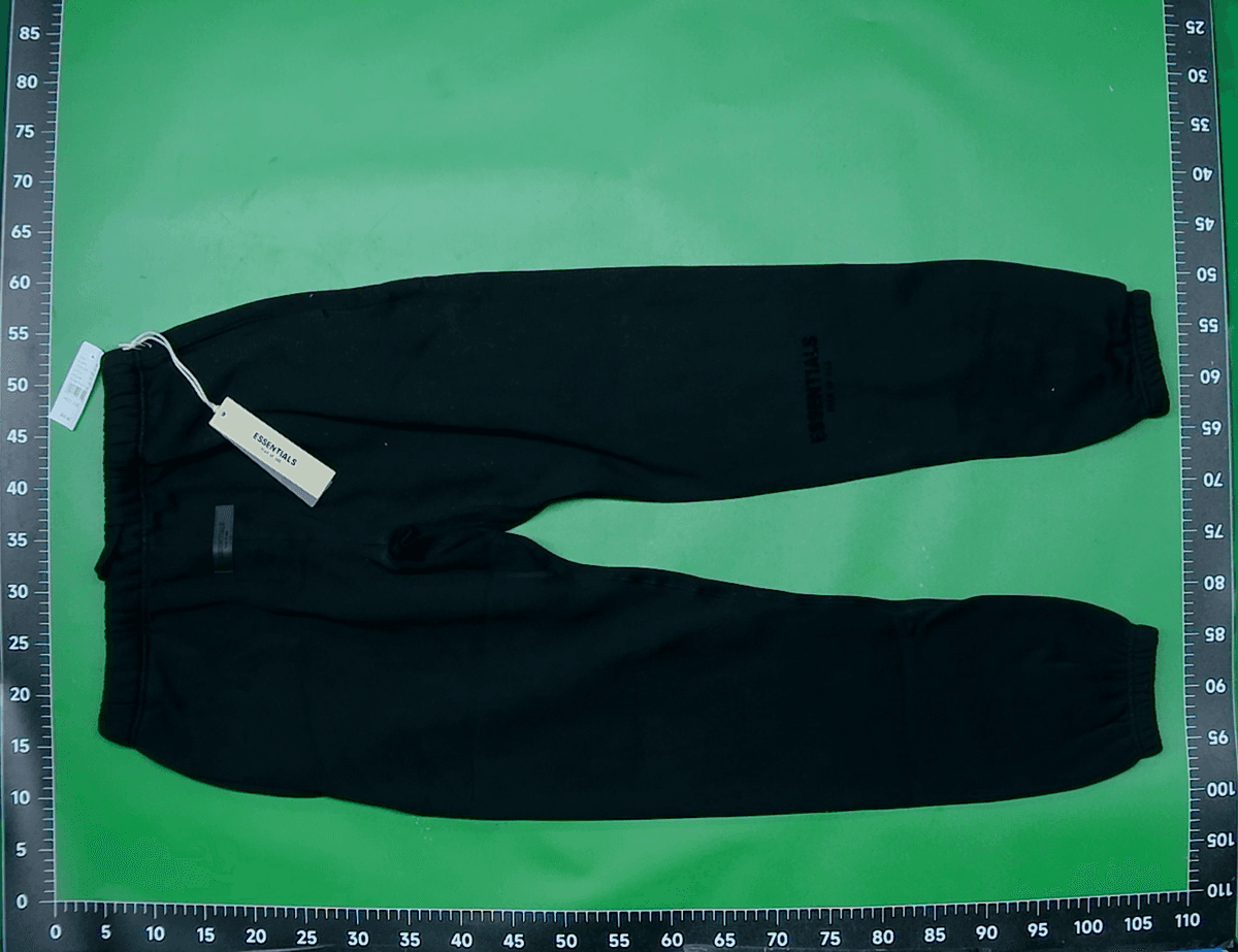 SS22-Essentials小标植绒印花Sweatpants 束脚长裤舒适舒适穿搭时 — miniatura QC 5